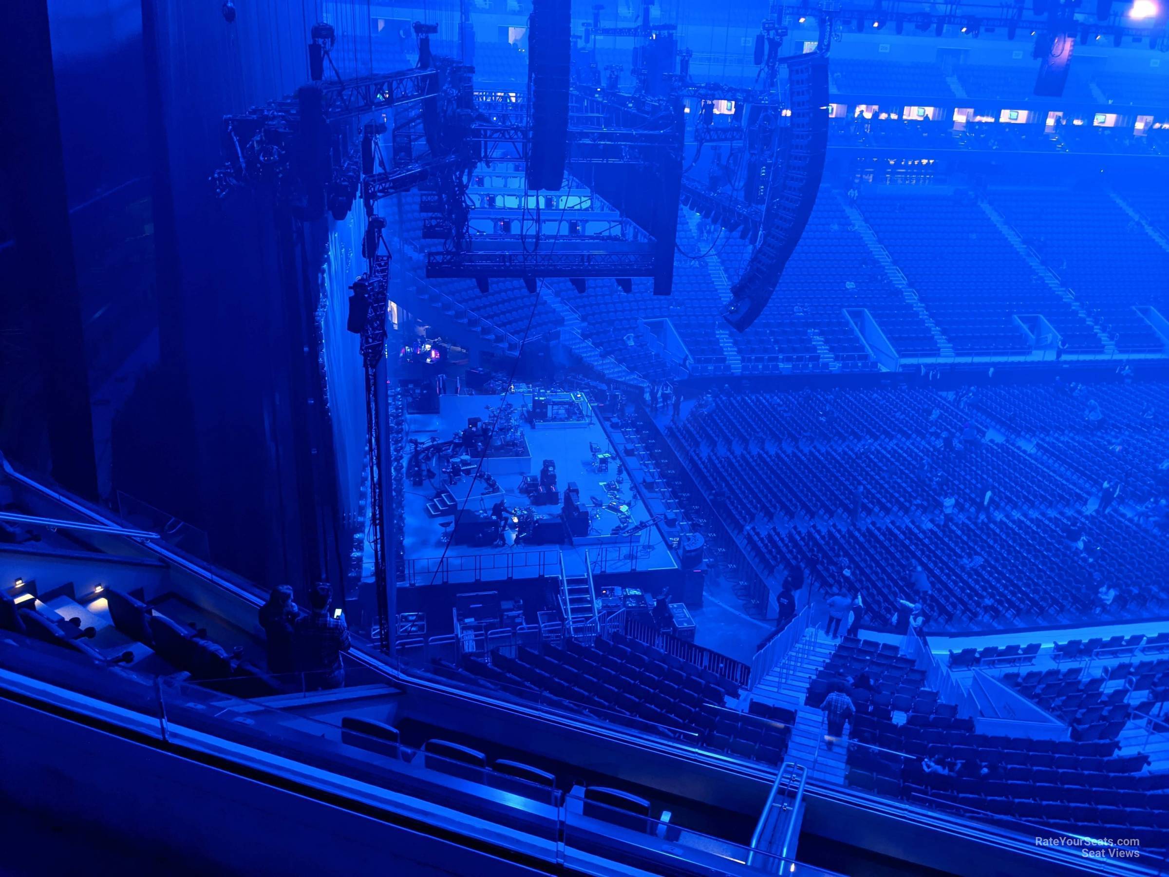 section 225, row 2 seat view  for concert - ubs arena