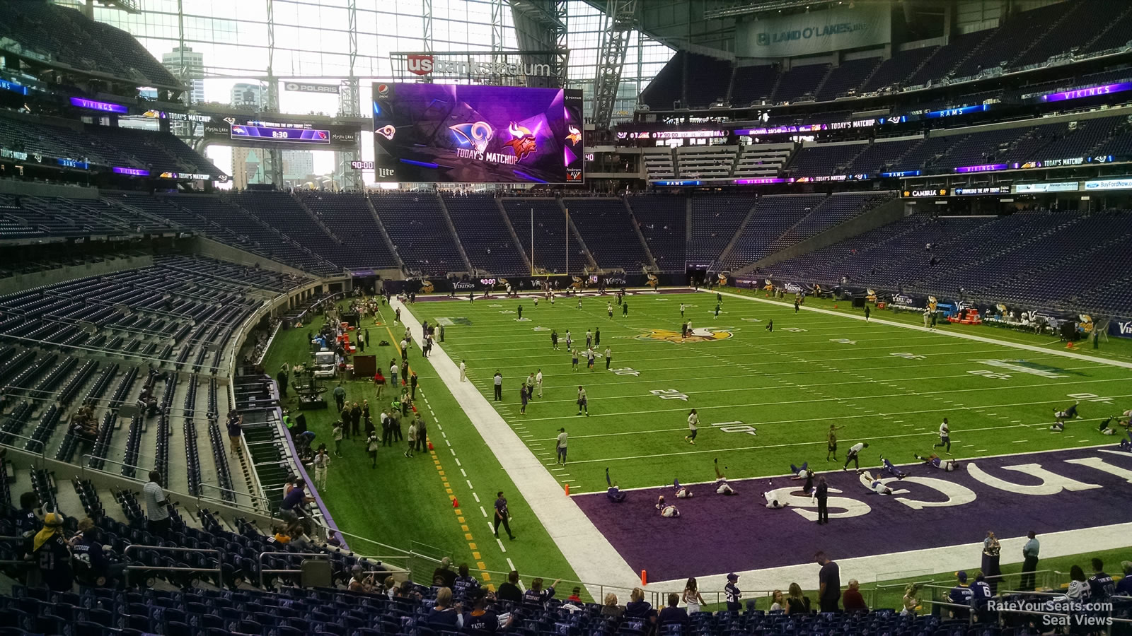 U.S. Bank Stadium Section 122 - Minnesota Vikings - RateYourSeats.com