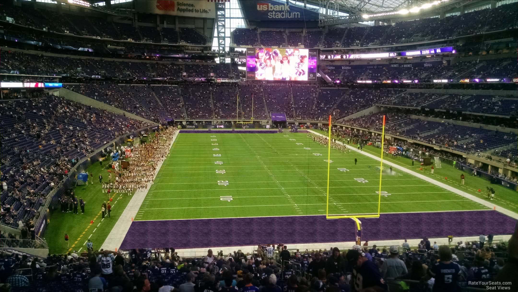 Section 143 at U.S. Bank Stadium 