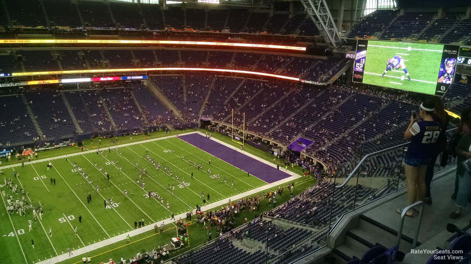 Section 346 at Bank of America Stadium 