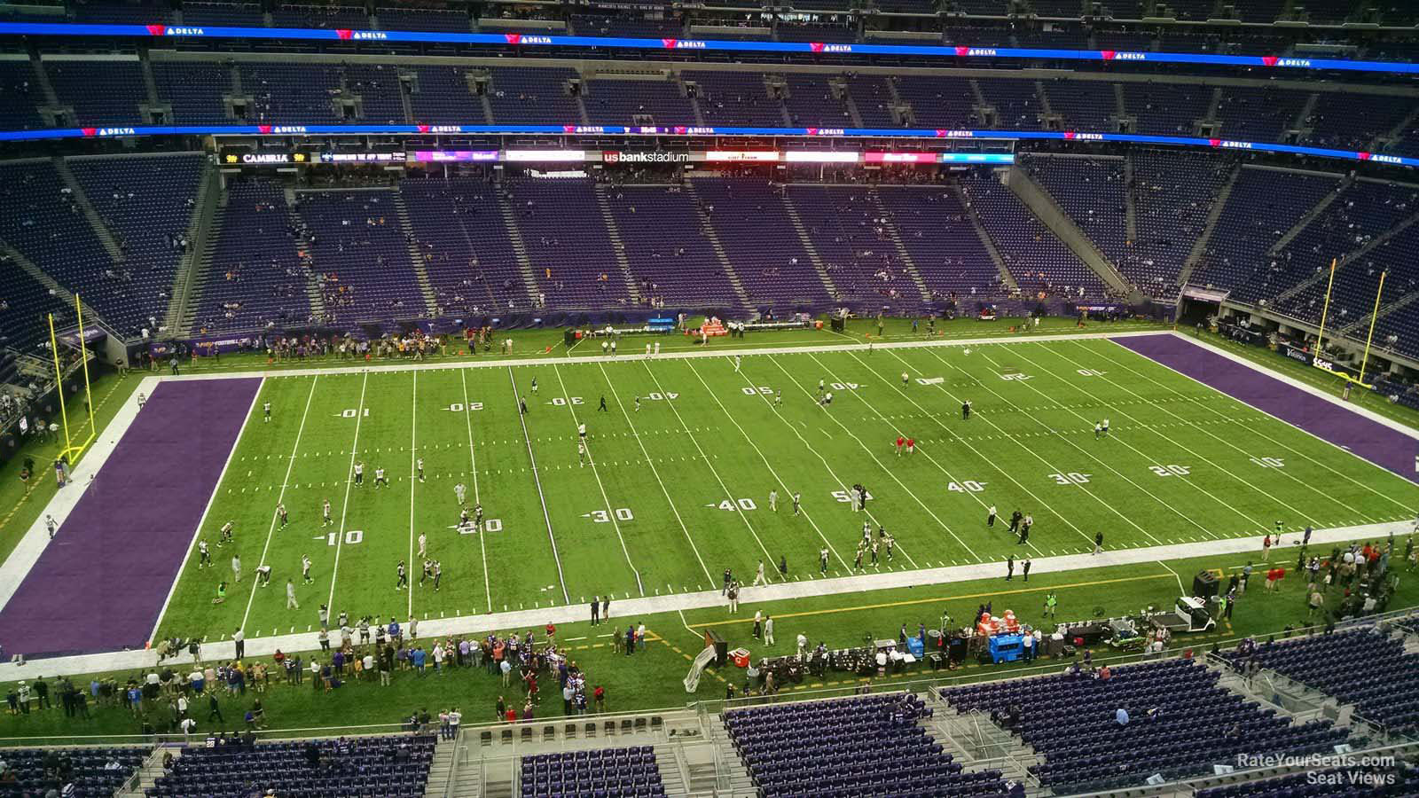 Section 343 at Bank of America Stadium 