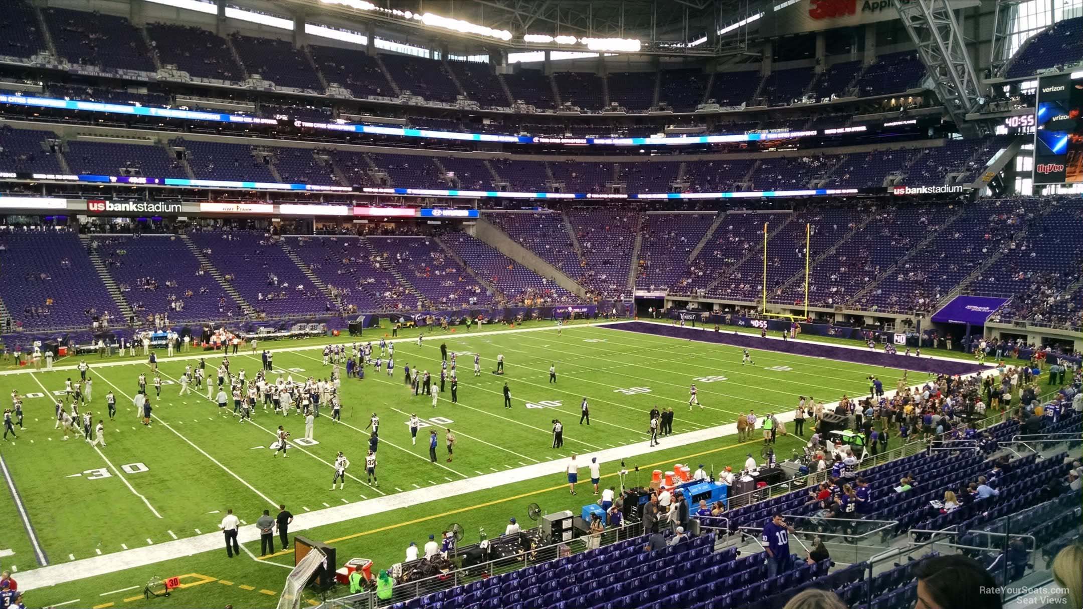 U.S. Bank Stadium Valhalla Club 10 - RateYourSeats.com