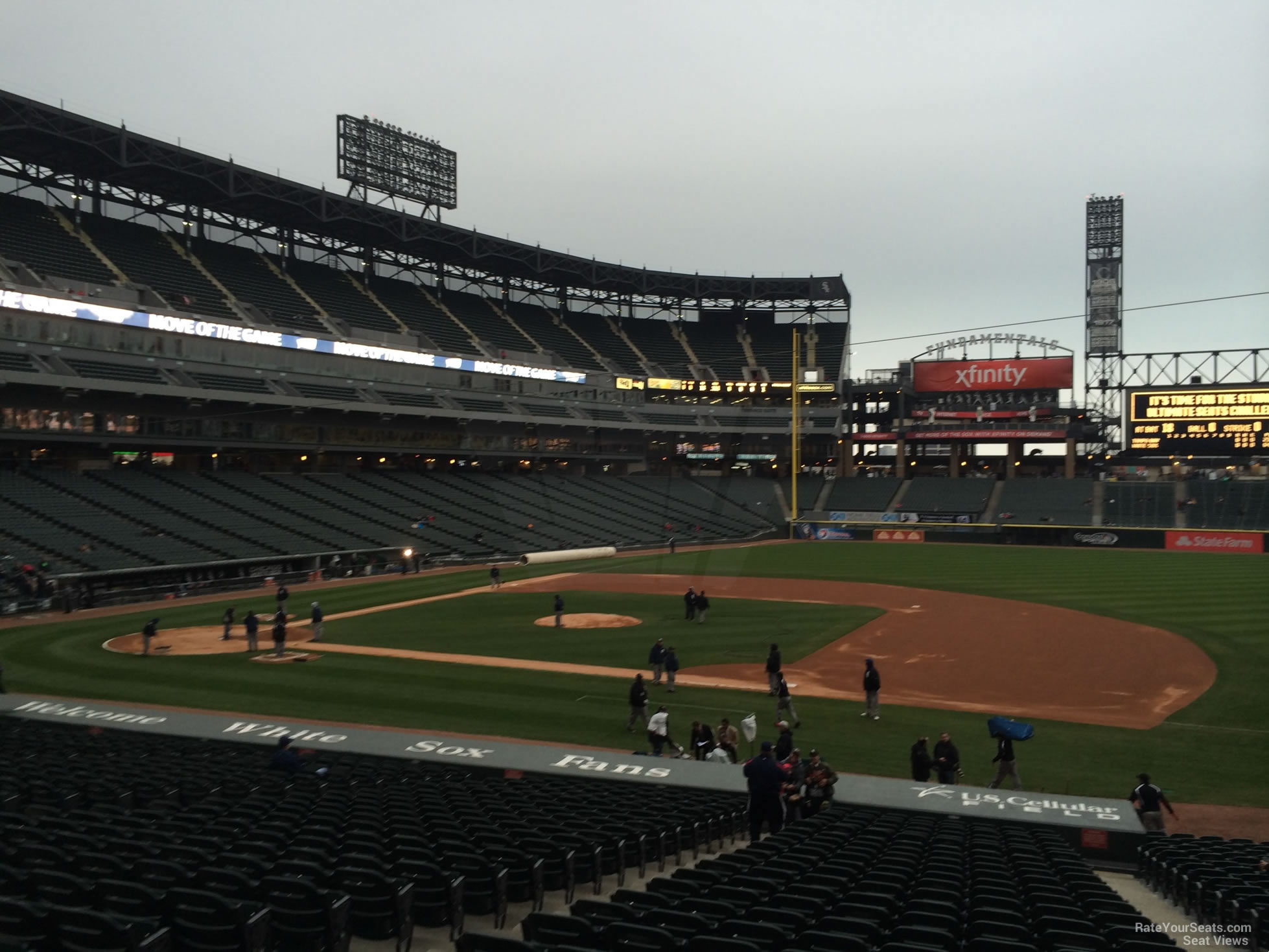 Section 122 at Guaranteed Rate Field 