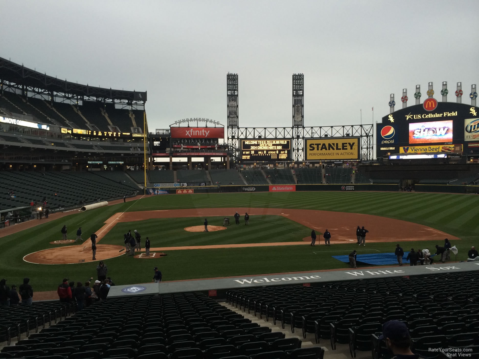 Section 121 at Guaranteed Rate Field 