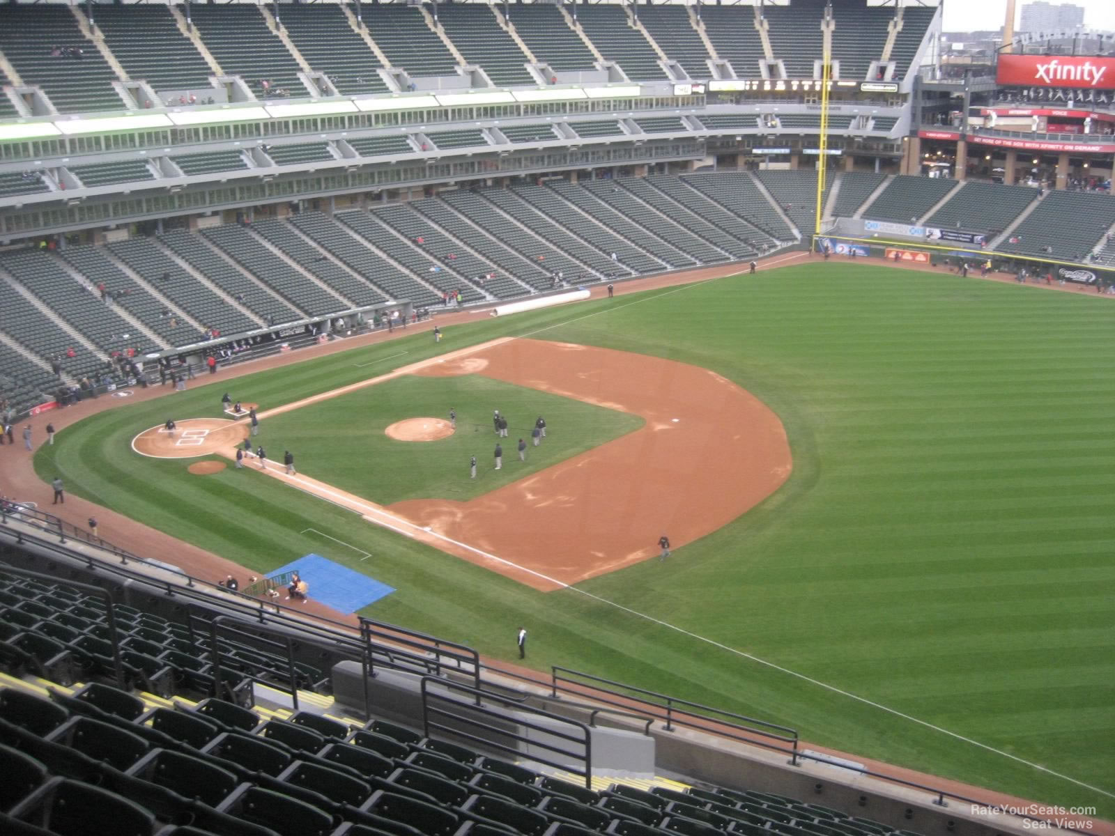 section 516, row 15 seat view - rate field