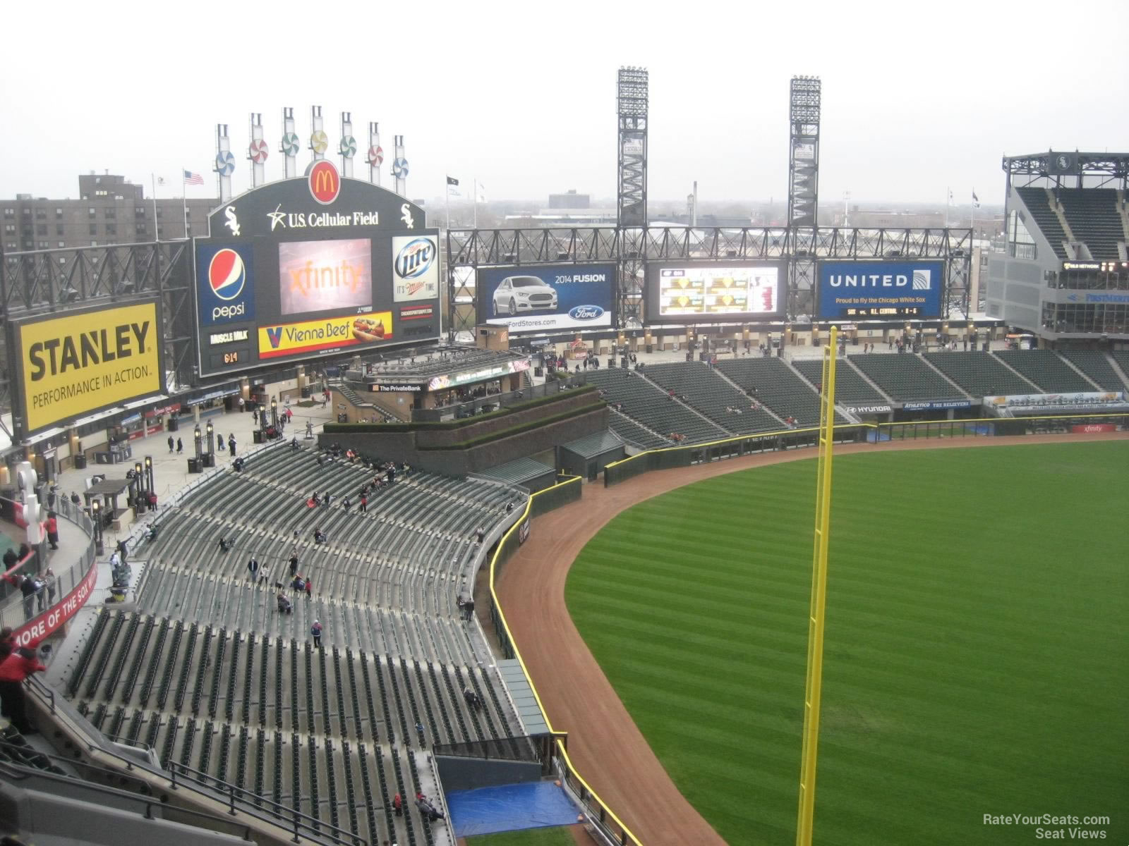 Section 554 at Guaranteed Rate Field 