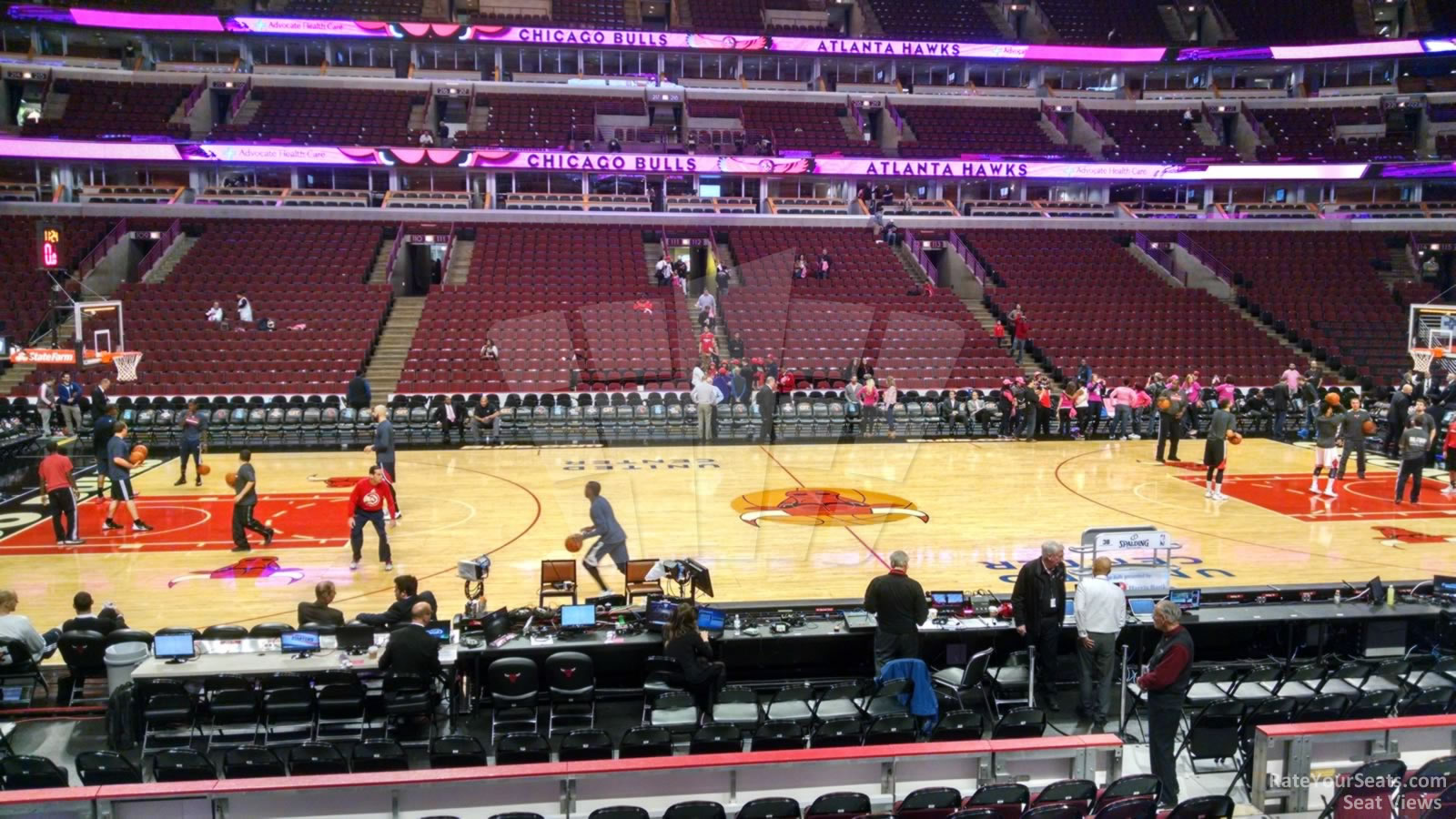United Center Section 101 - Chicago Bulls - RateYourSeats.com
