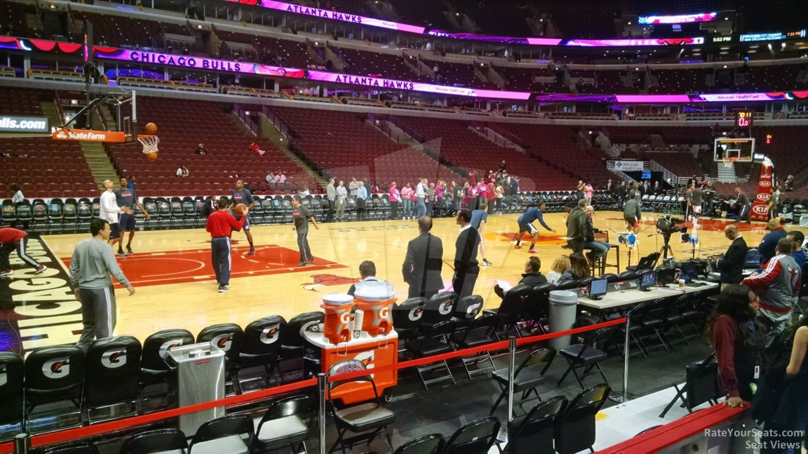 United Center Section 102 - Chicago Bulls - RateYourSeats.com