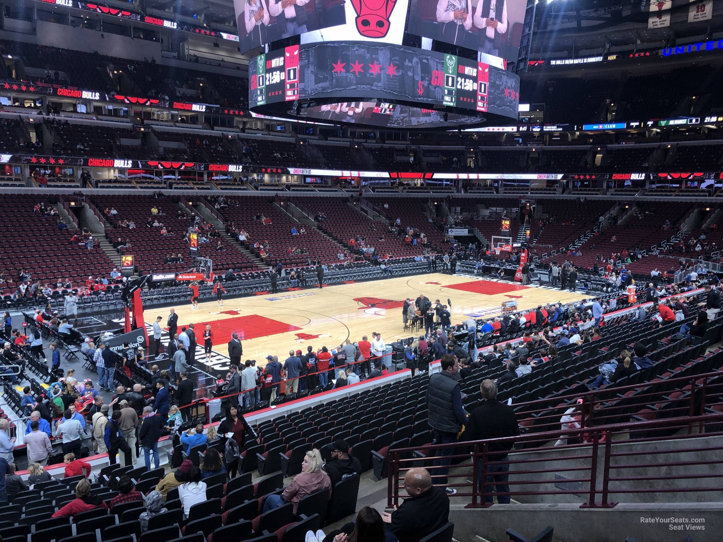 United Center Section 103 - Chicago Bulls - RateYourSeats.com