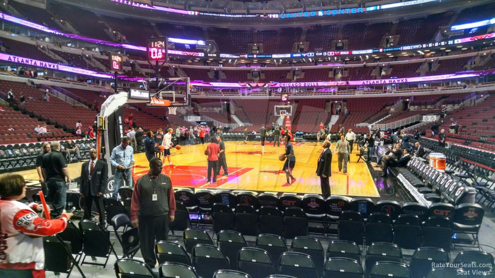Chicago Bulls - United Center Section 105 - RateYourSeats.com