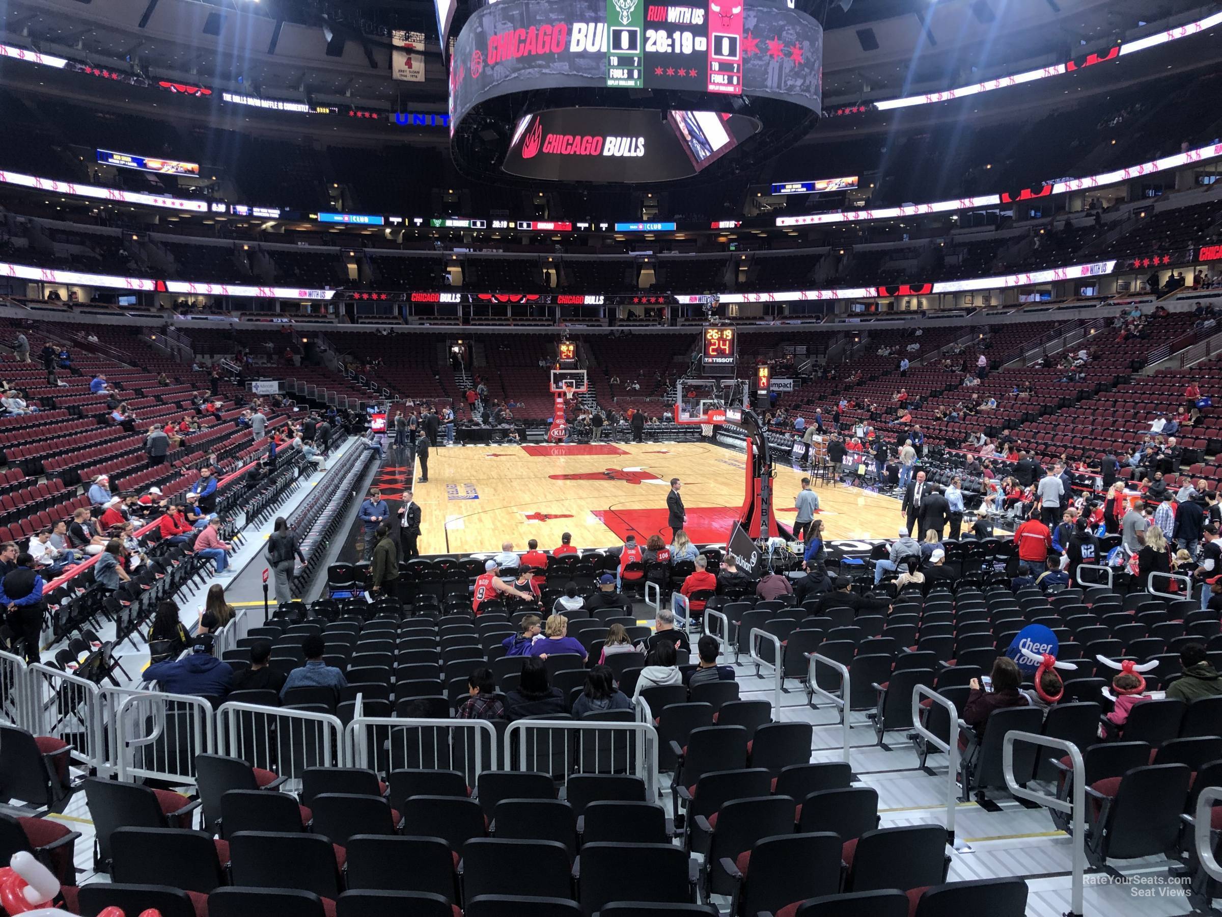 Section 107 at United Center - RateYourSeats.com