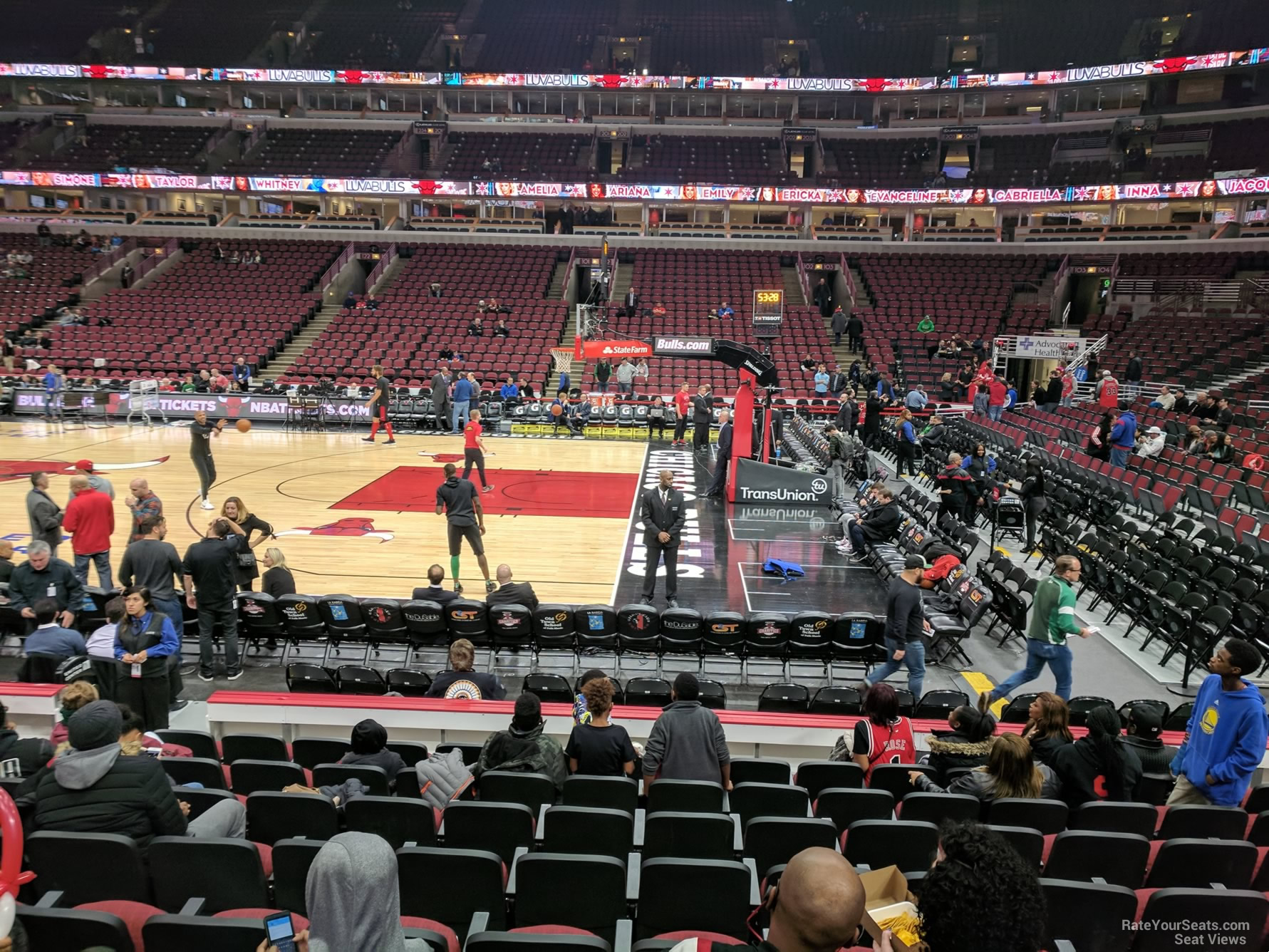 Section 110 at United Center - RateYourSeats.com