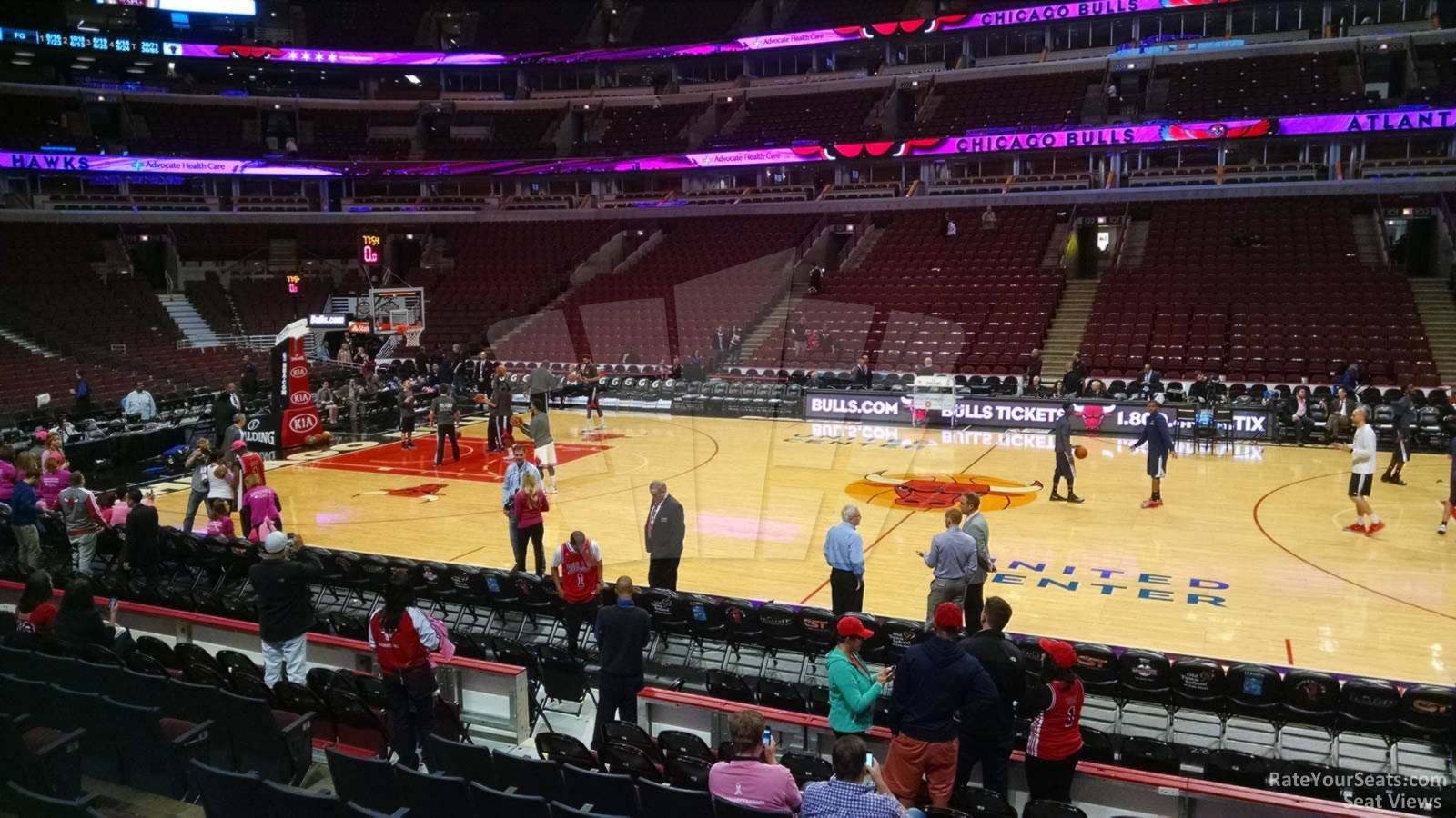 Chicago Bulls - United Center Section 111 - RateYourSeats.com