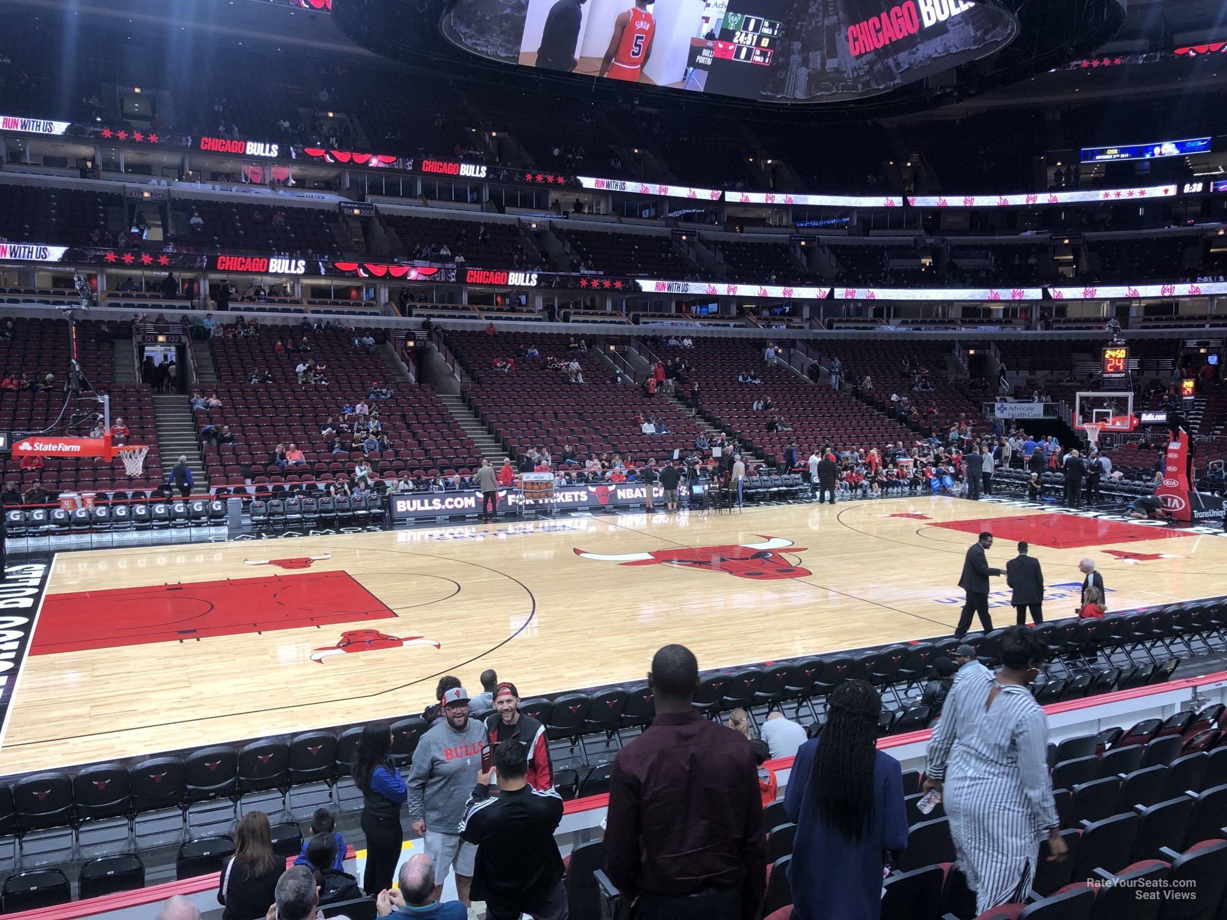 Section 113 at United Center - RateYourSeats.com