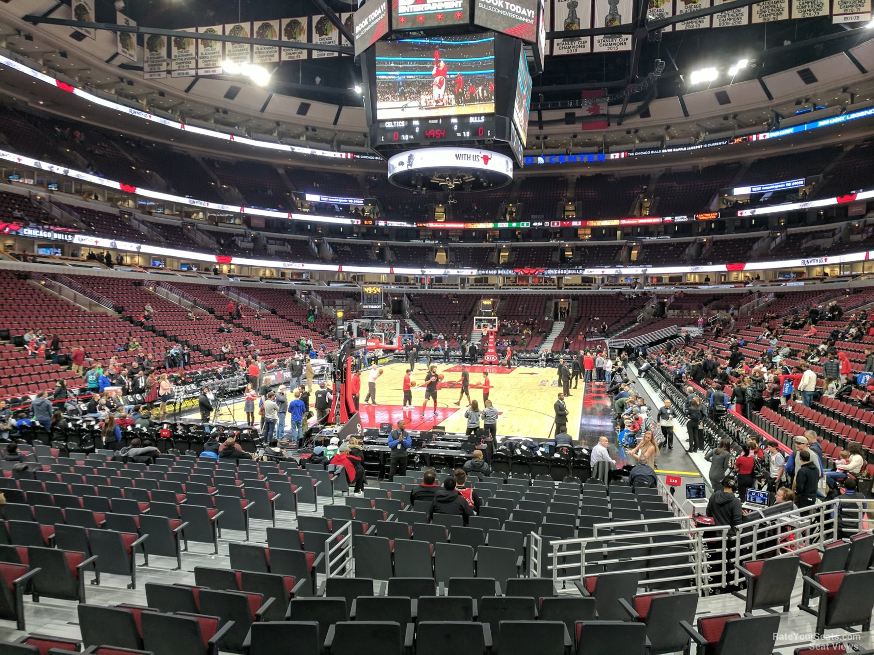 United Center Sections