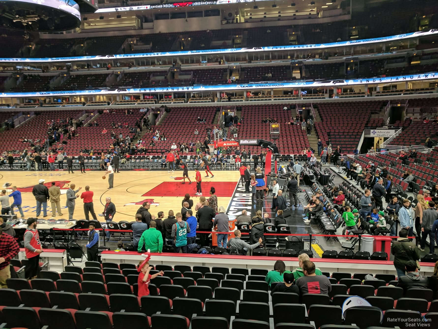 Section 121 at United Center - RateYourSeats.com