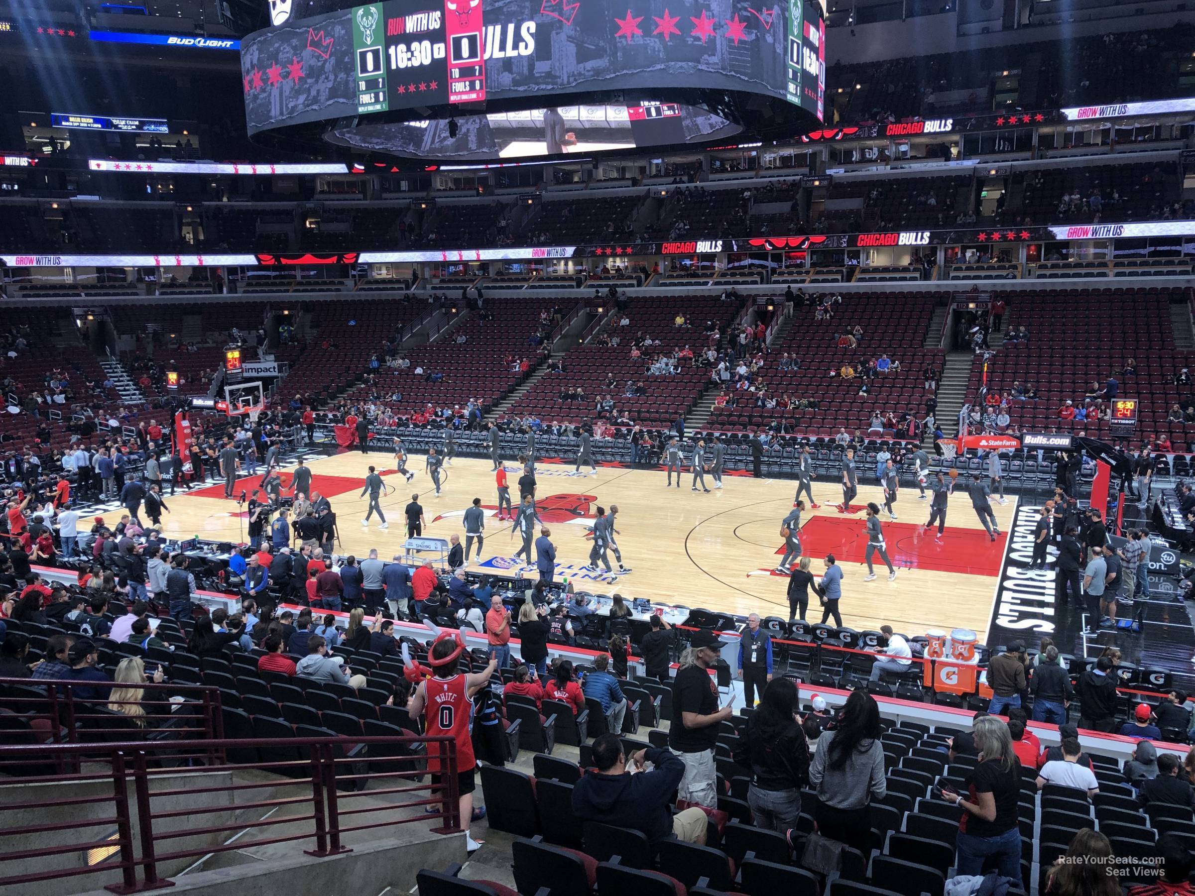 Section 121 at United Center - RateYourSeats.com