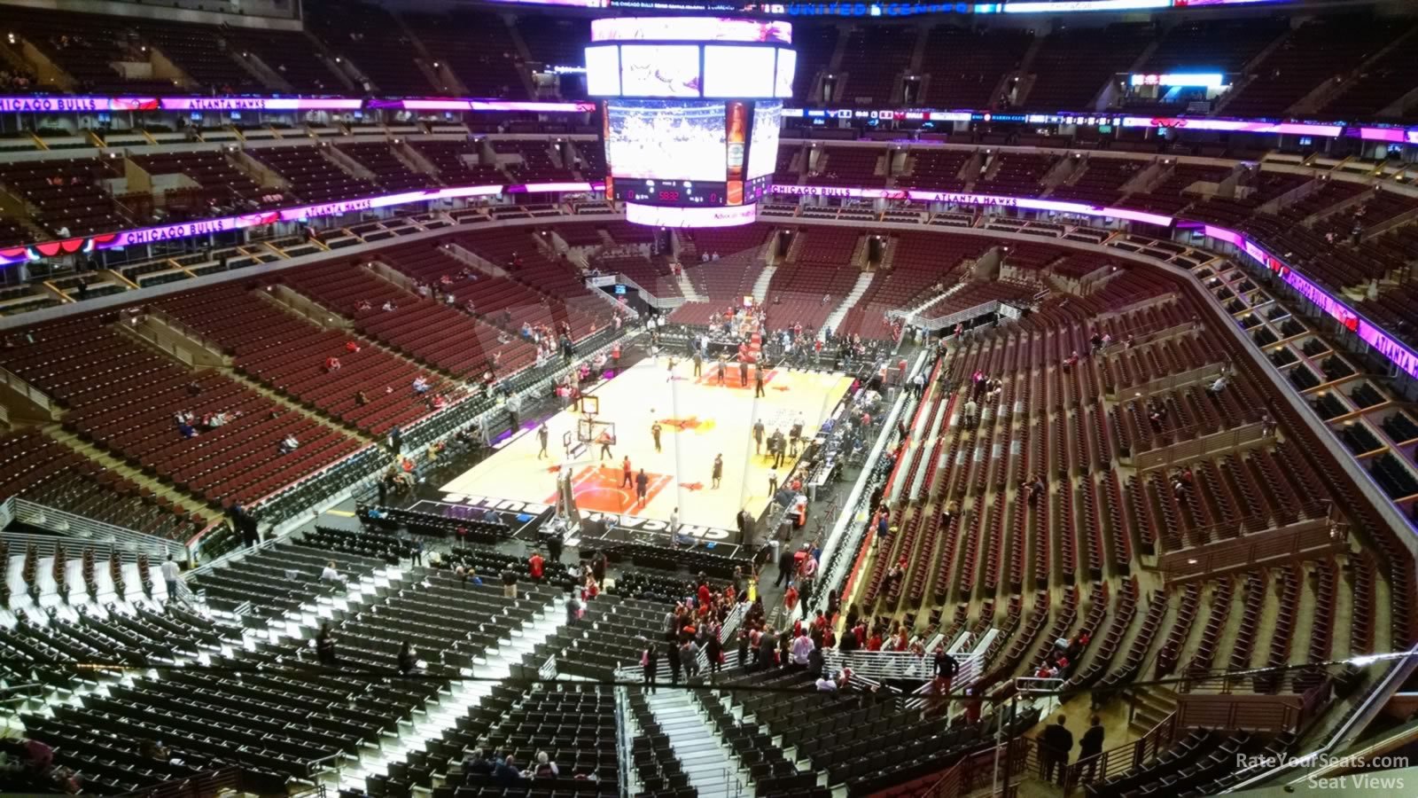 United Center Section 307 - Chicago Bulls - RateYourSeats.com