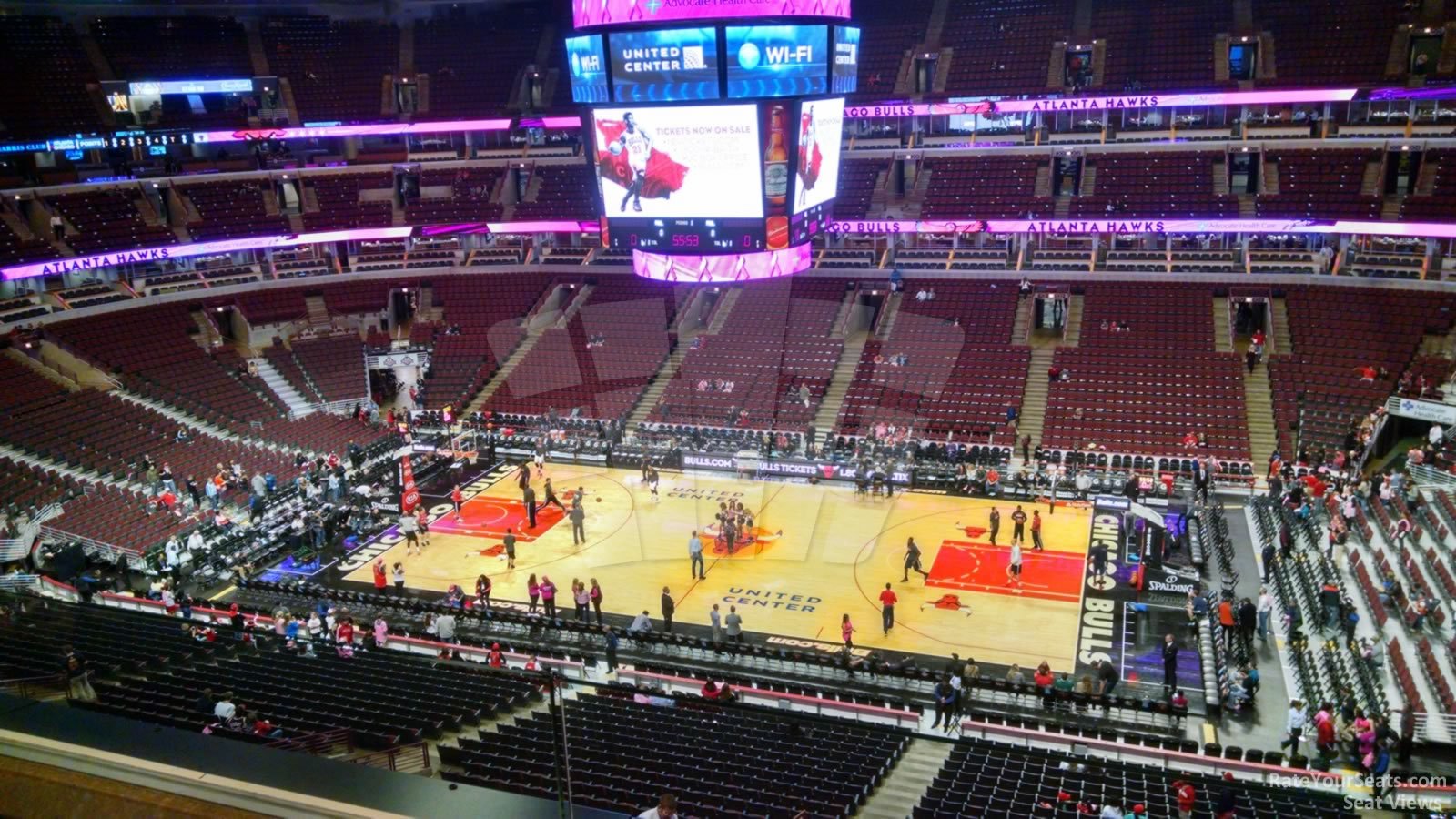 United Center Section 316 - Chicago Bulls - RateYourSeats.com