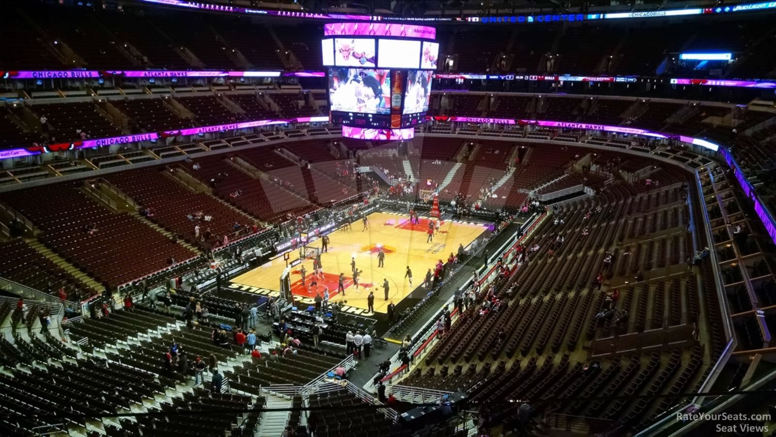 United Center Section 323 - Chicago Bulls - RateYourSeats.com