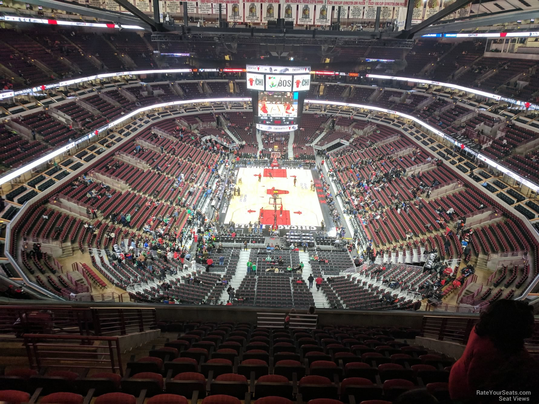 United Center Section 326 - Chicago Bulls - RateYourSeats.com