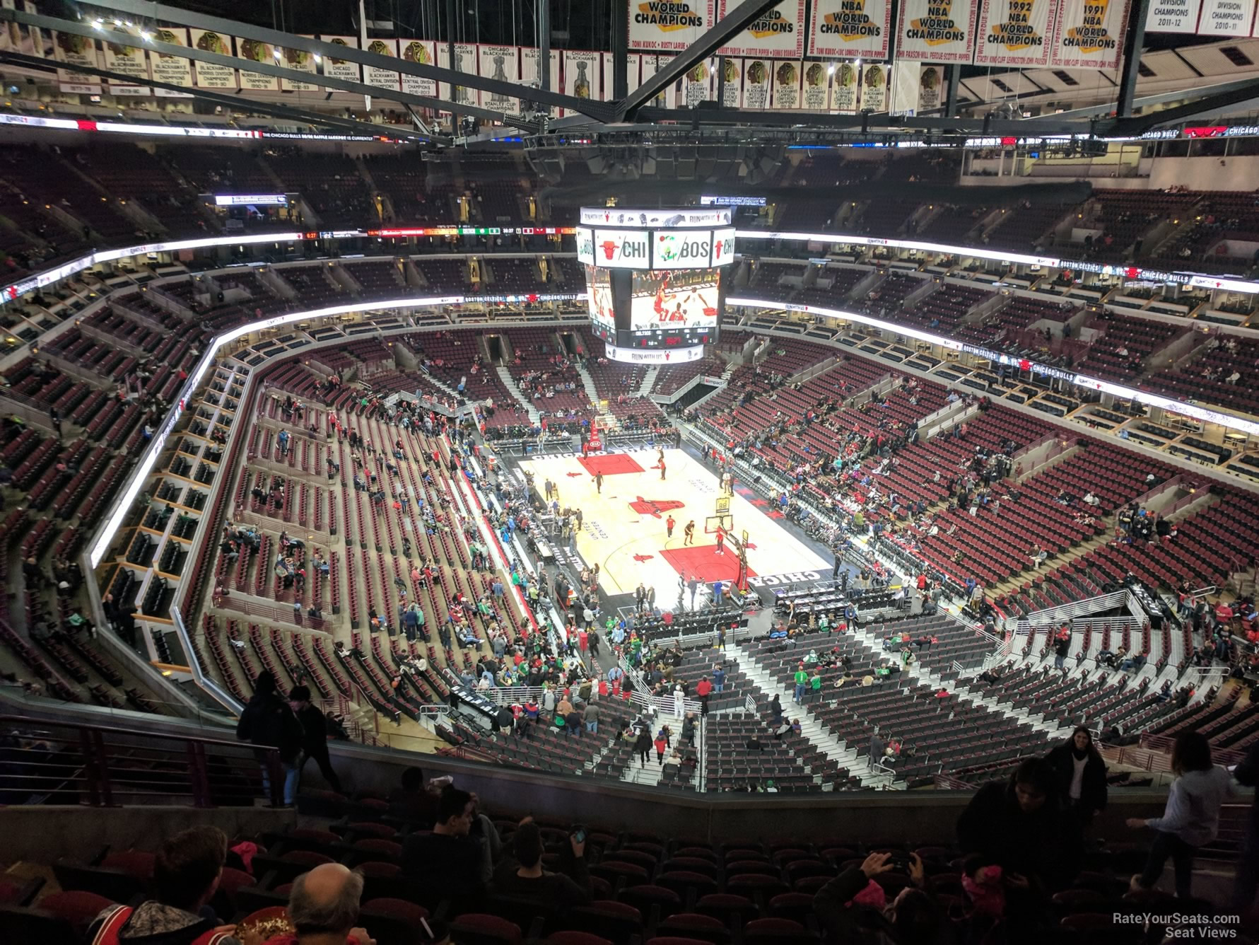 United Center Section 328 - Chicago Bulls - RateYourSeats.com