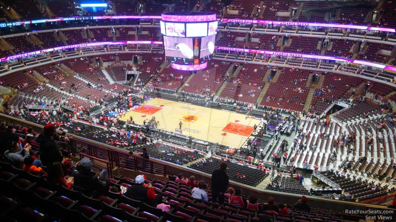 United Center Section 332 - Chicago Bulls - RateYourSeats.com