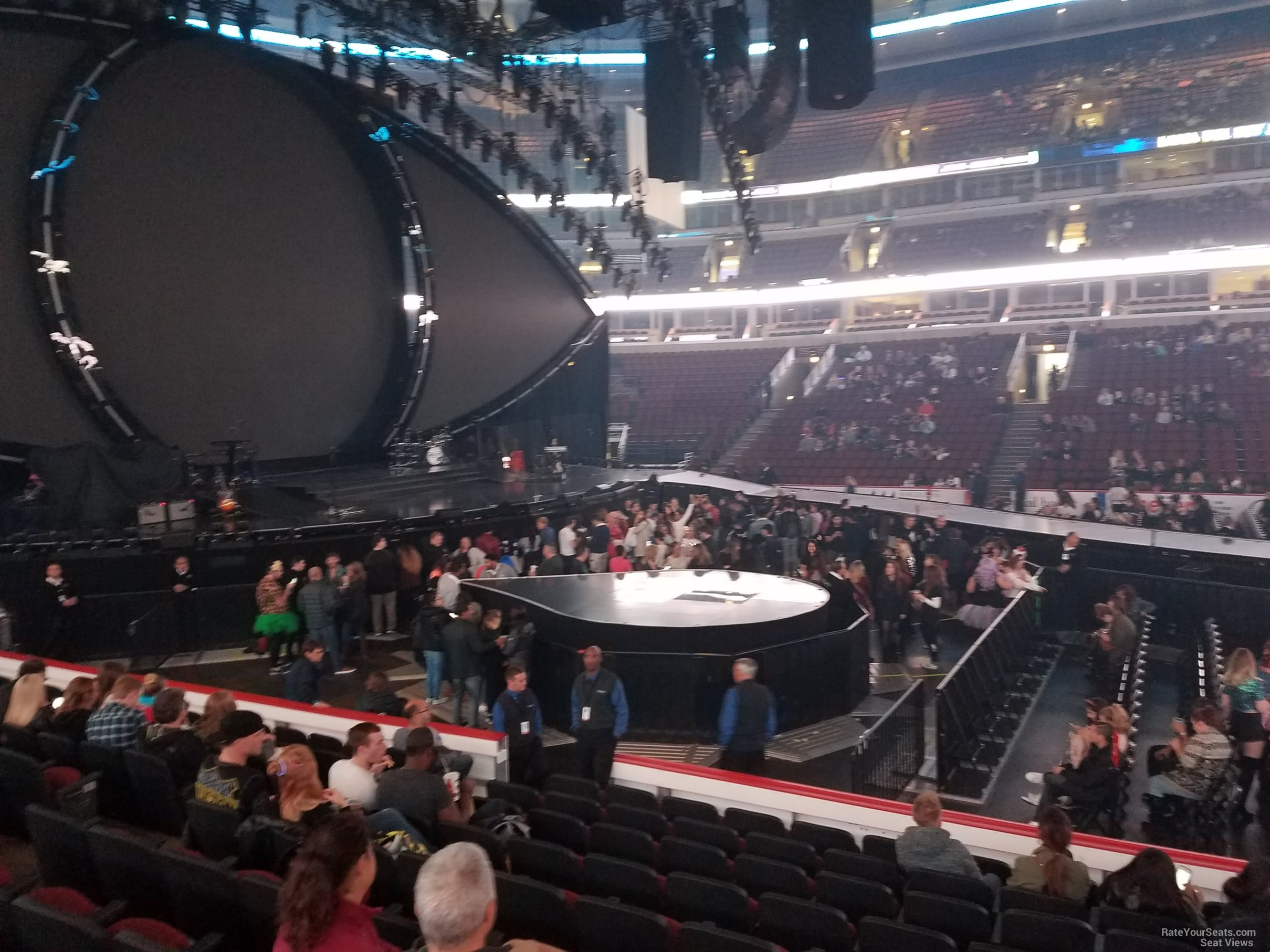 section 112, row 12 seat view  for concert - united center