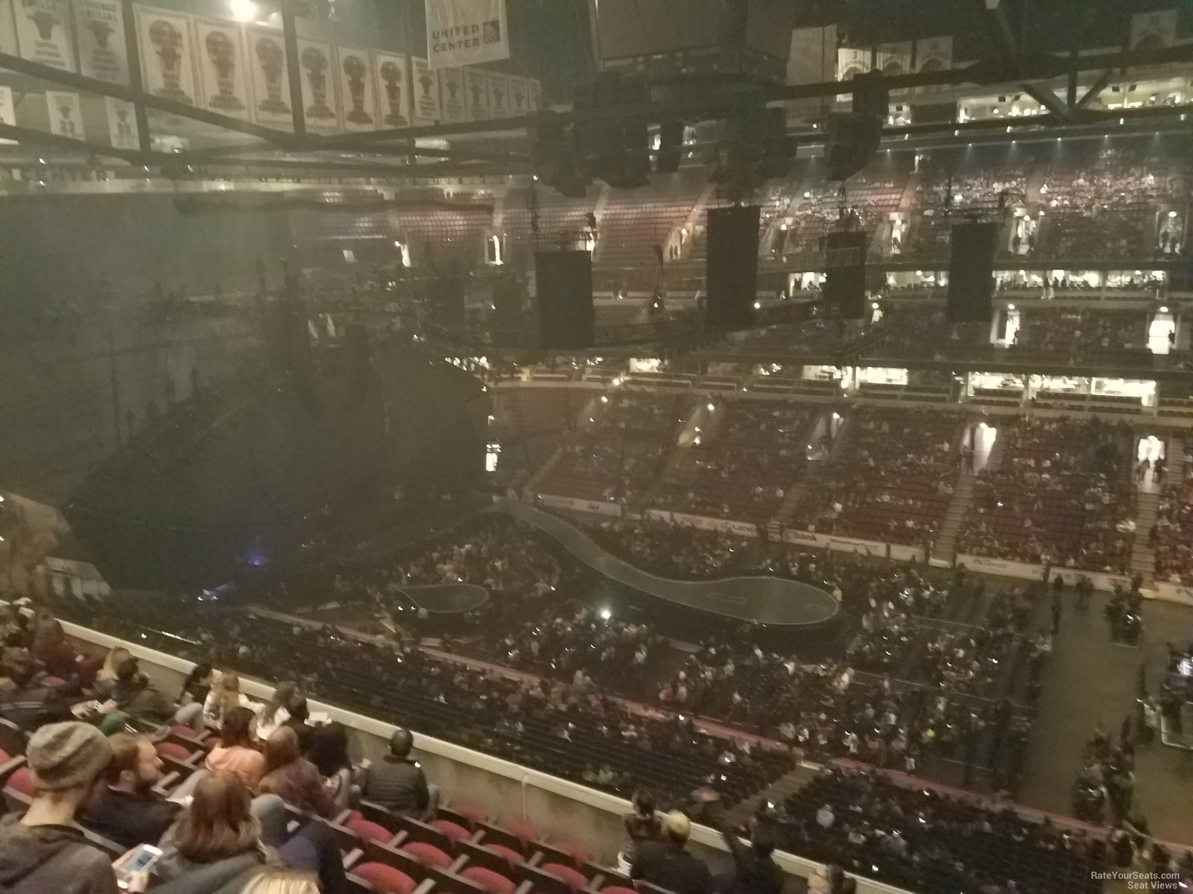 Section 319 at United Center for Concerts - RateYourSeats.com