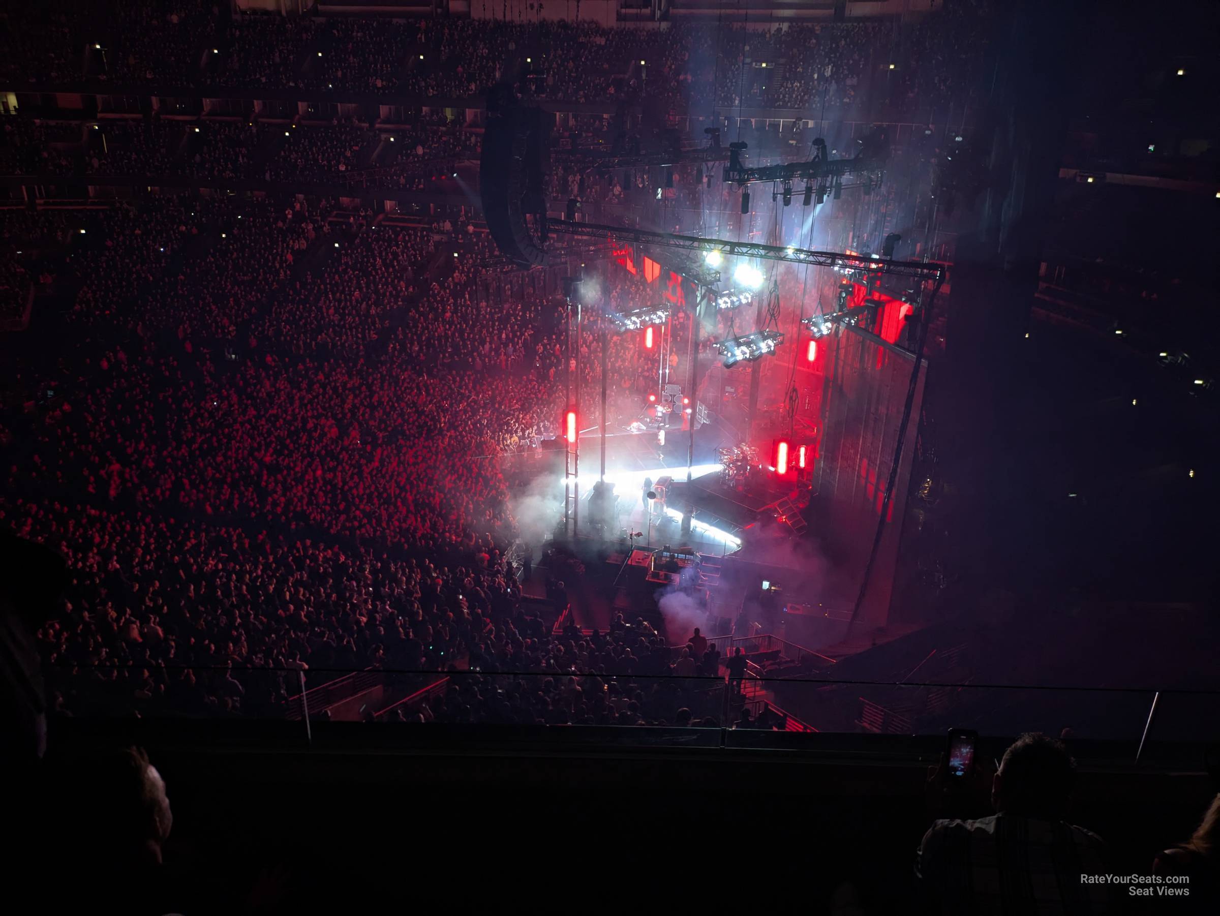 section 331, row 4 seat view for concert - united center