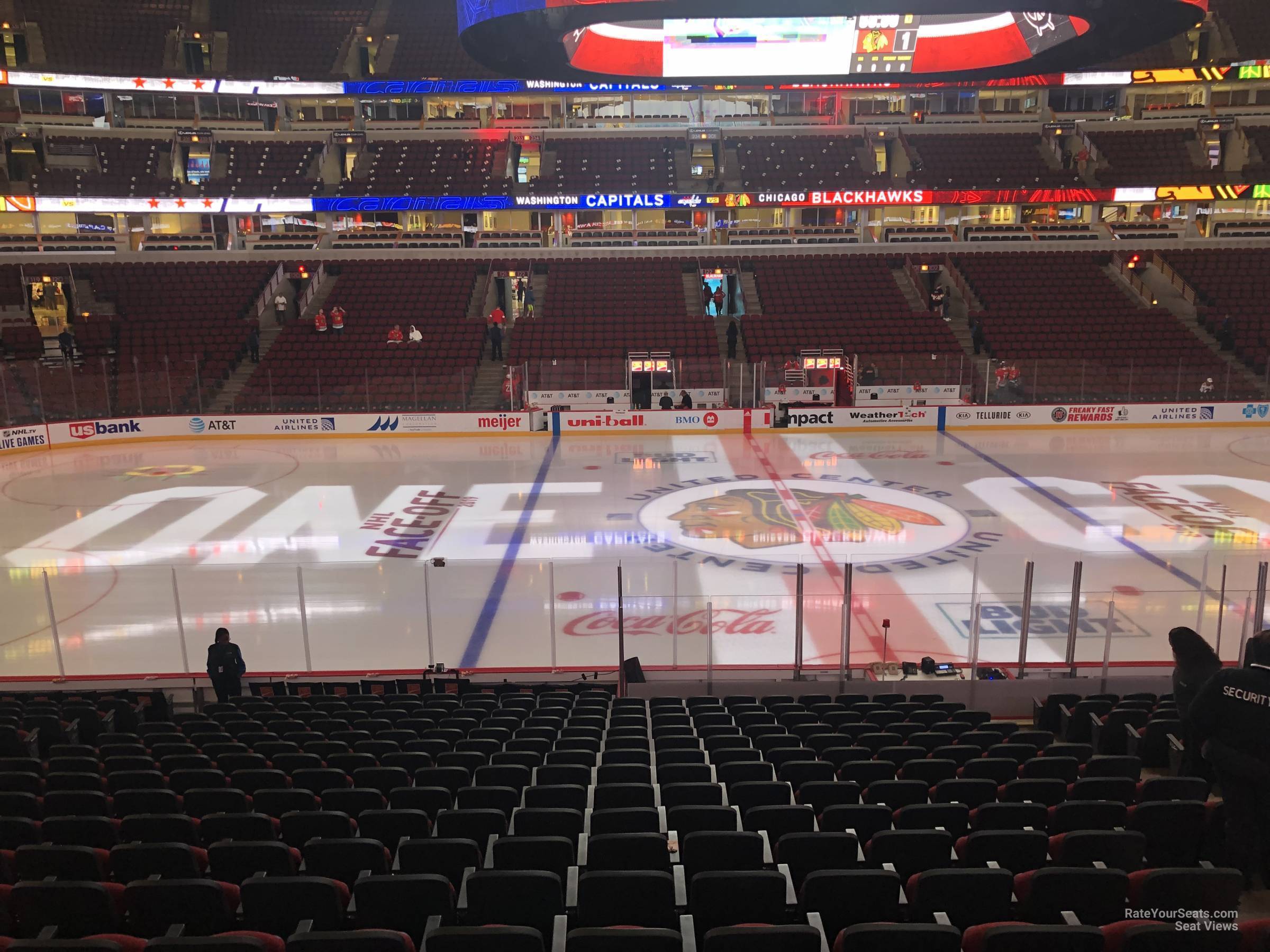 Section 112 at United Center Chicago Blackhawks