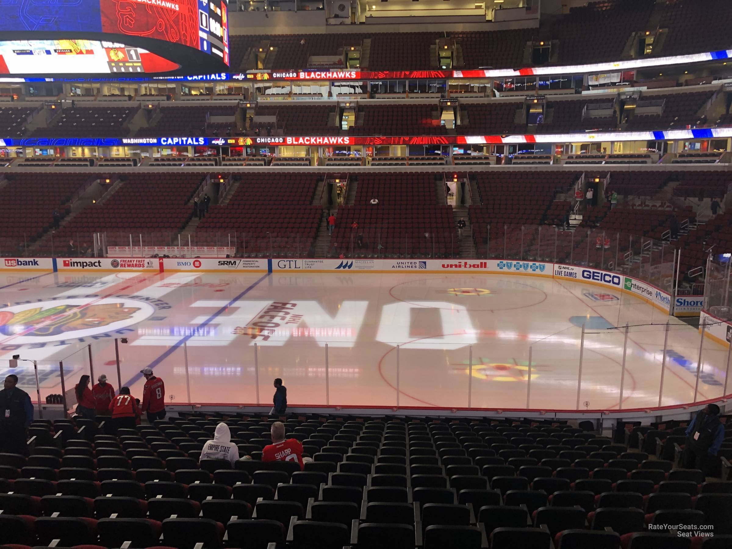 Section 121 at United Center - RateYourSeats.com