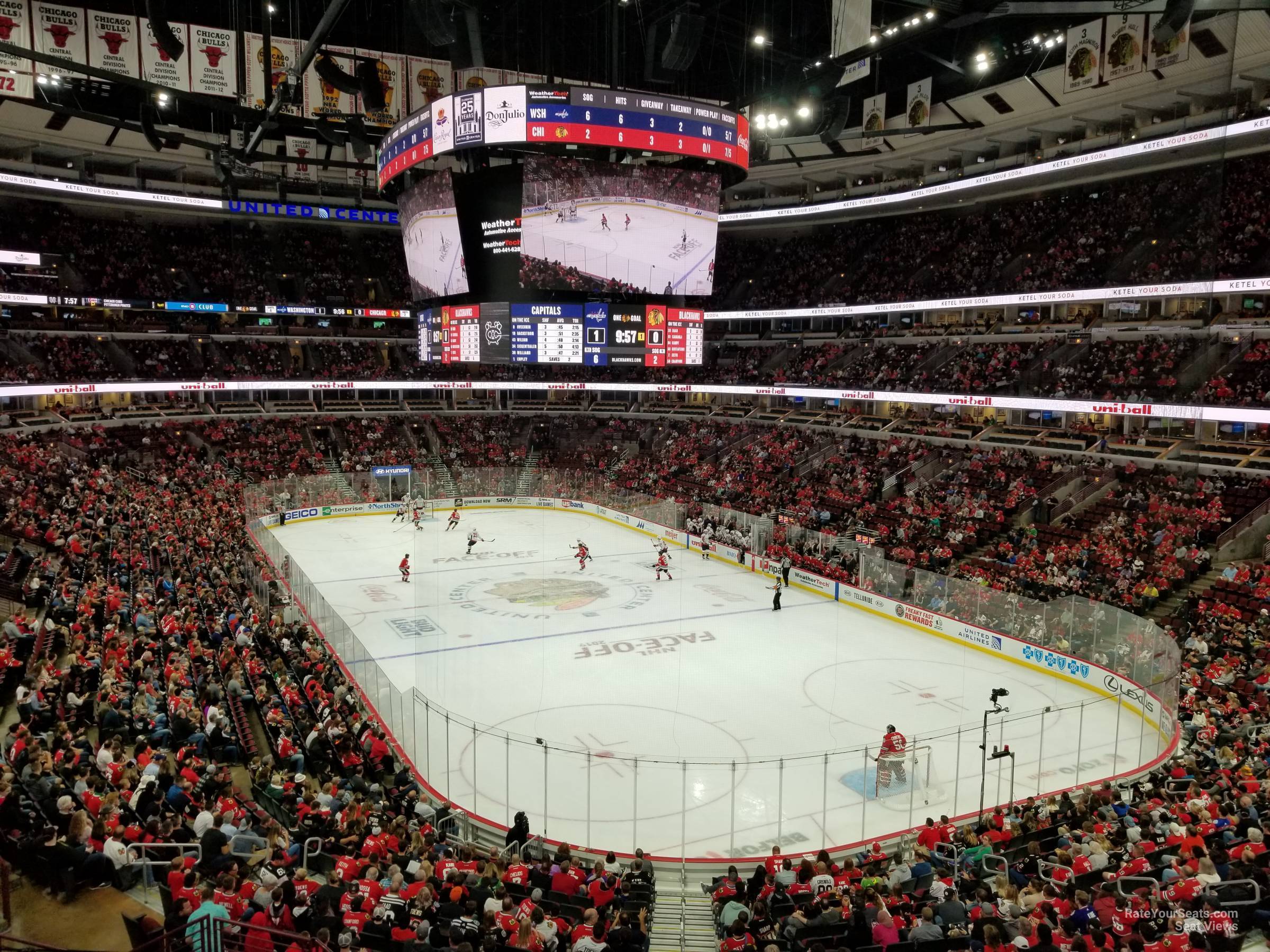 Section 211 at United Center Chicago Blackhawks