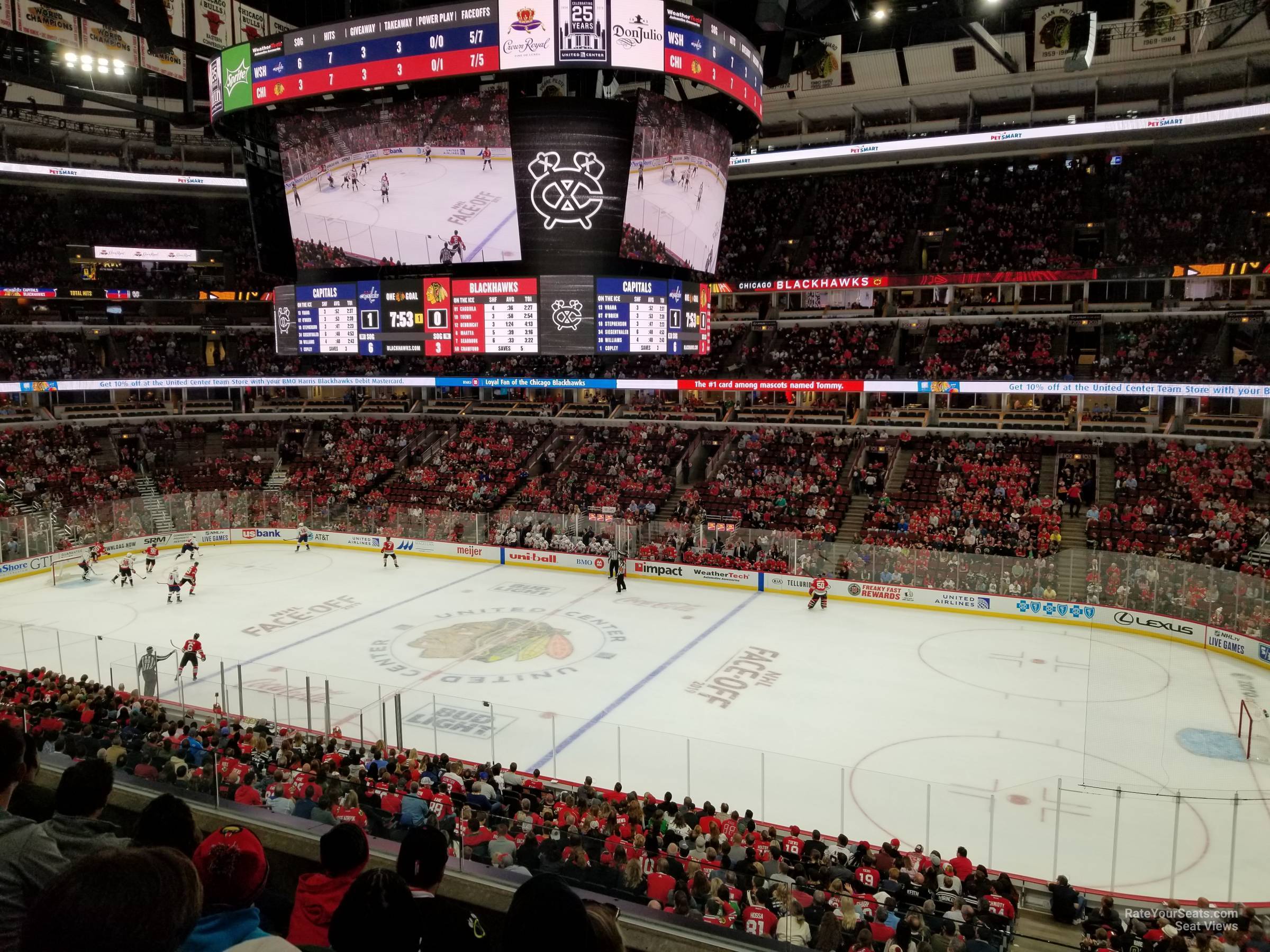 Section 215 at United Center Chicago Blackhawks