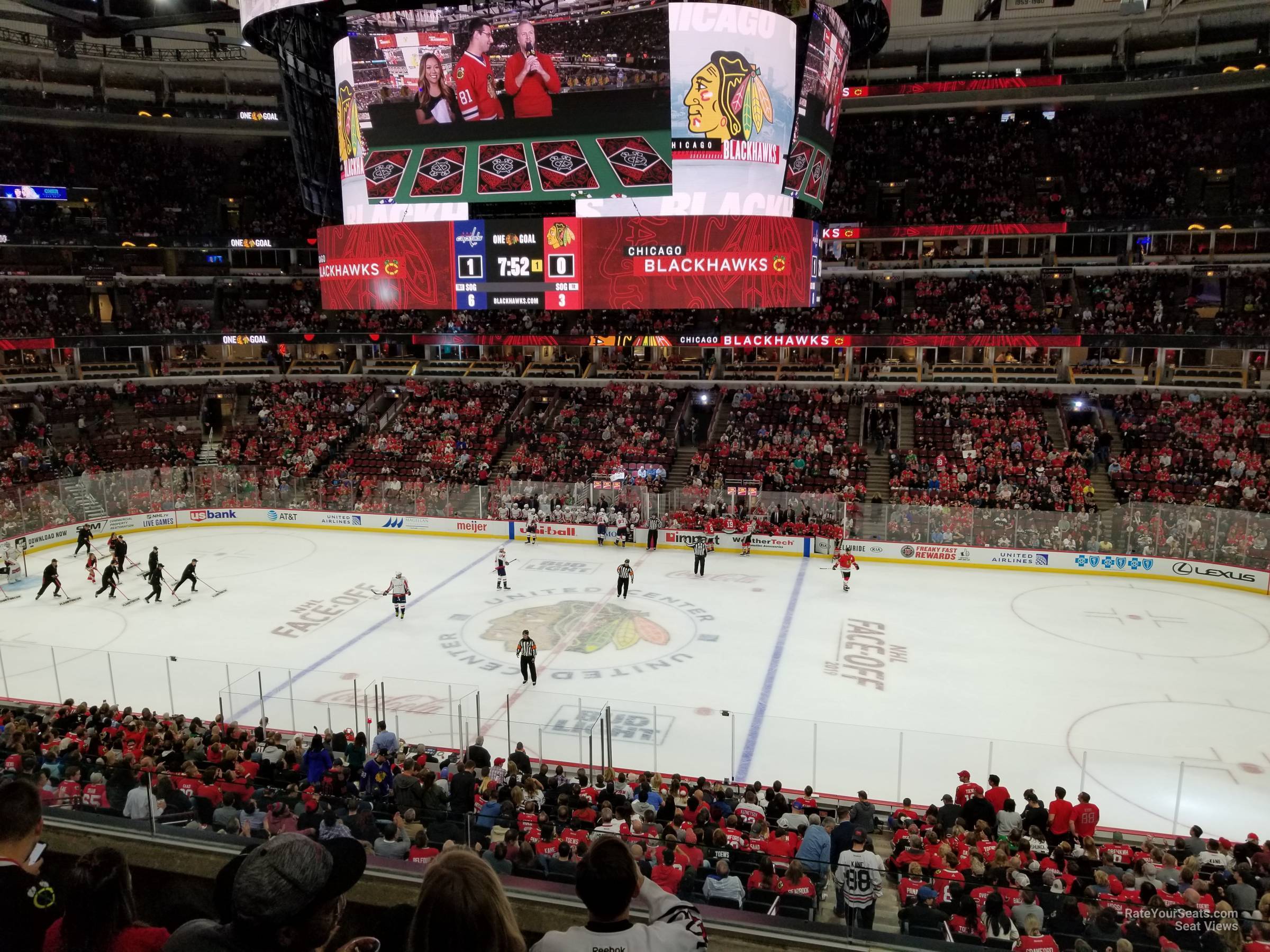 Section 216 at United Center - Chicago Blackhawks - RateYourSeats.com