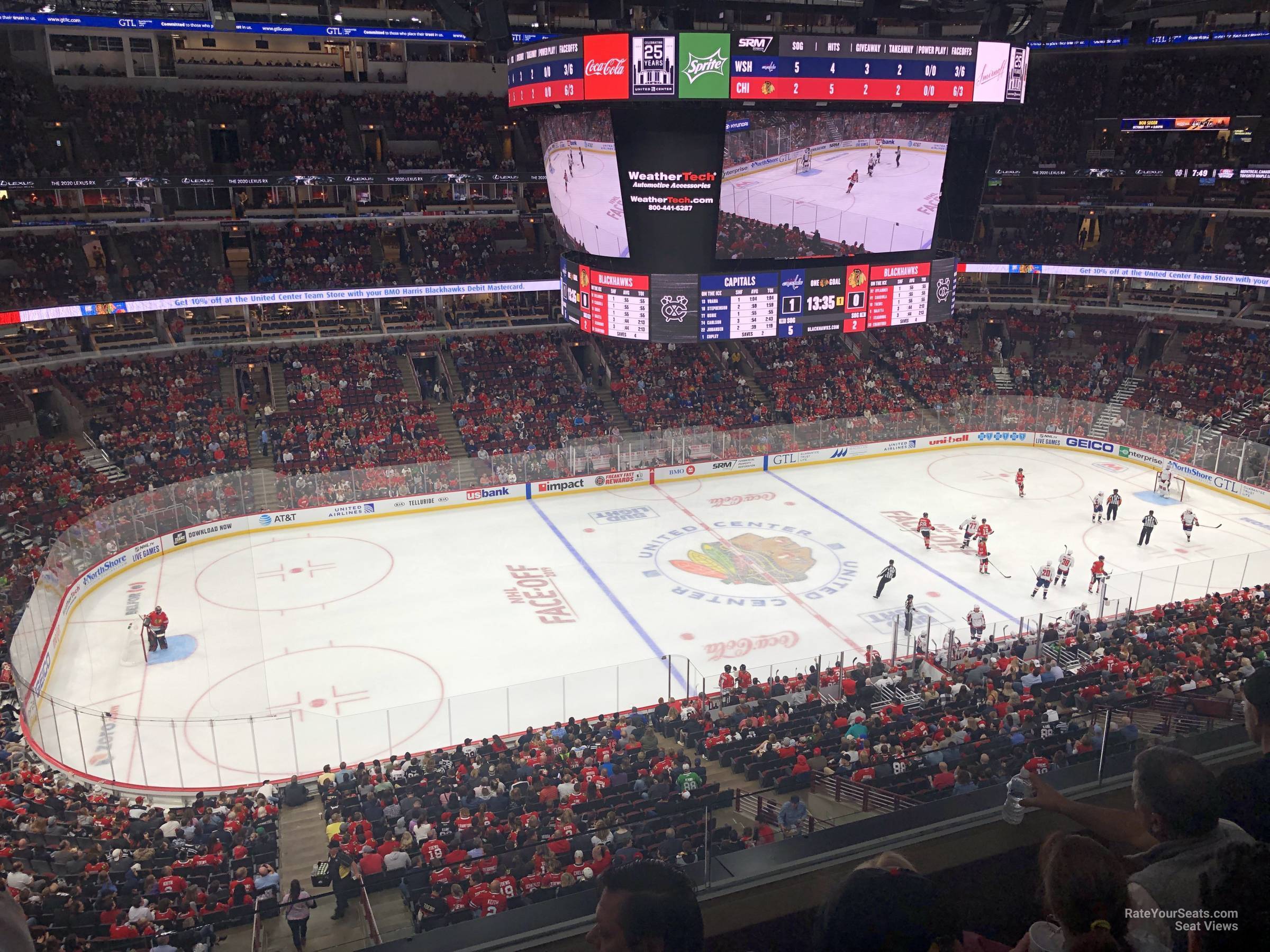 Section 302 at United Center - Chicago Blackhawks - RateYourSeats.com