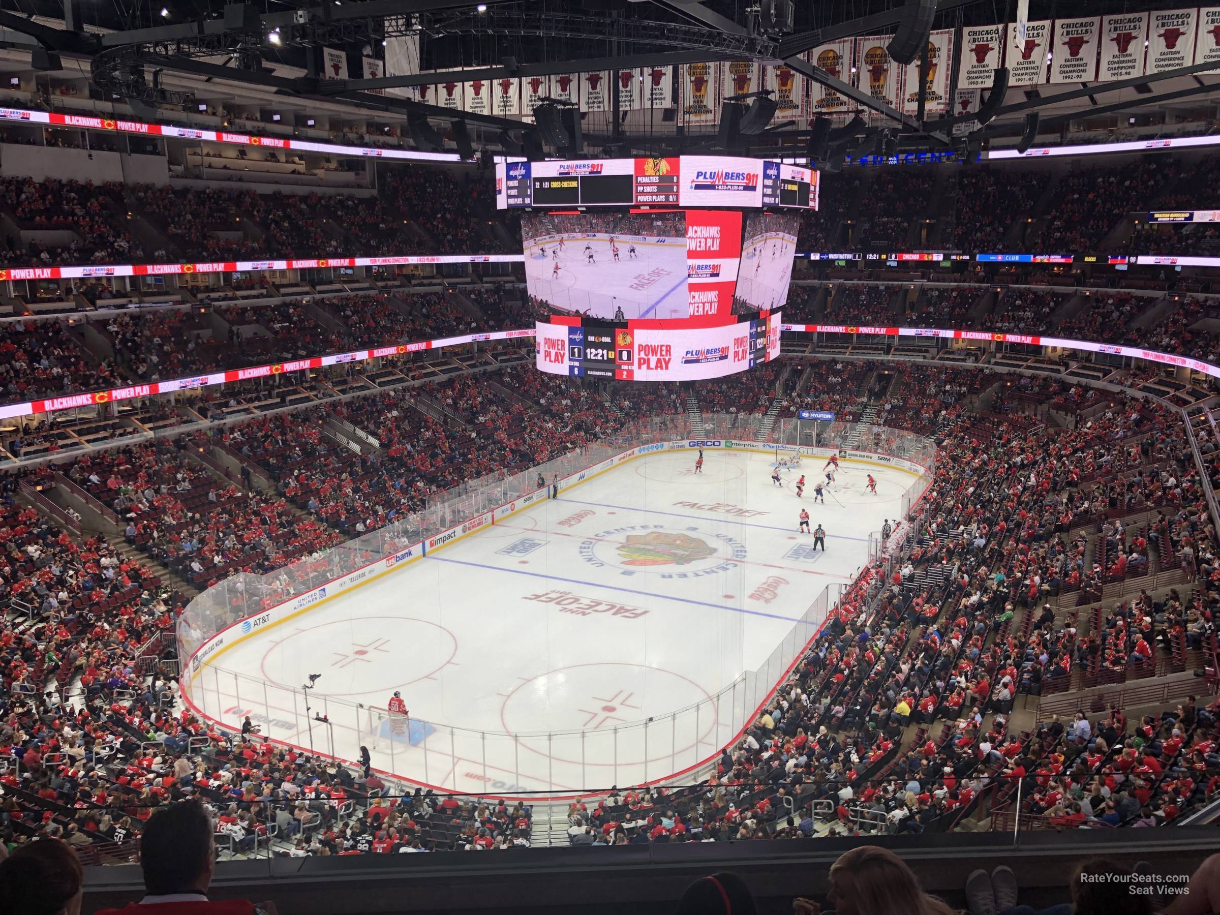 Section 306 at United Center - Chicago Blackhawks - RateYourSeats.com