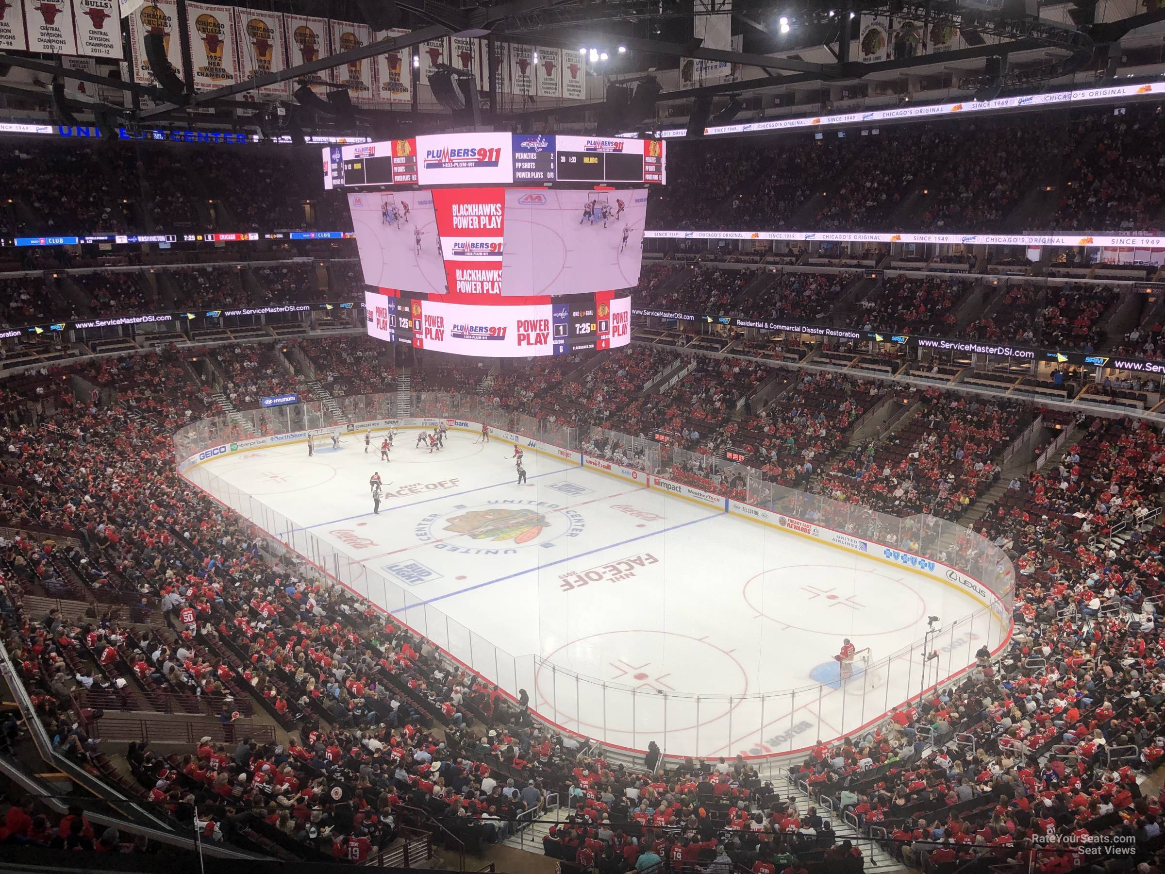 Section 312 at United Center - Chicago Blackhawks - RateYourSeats.com