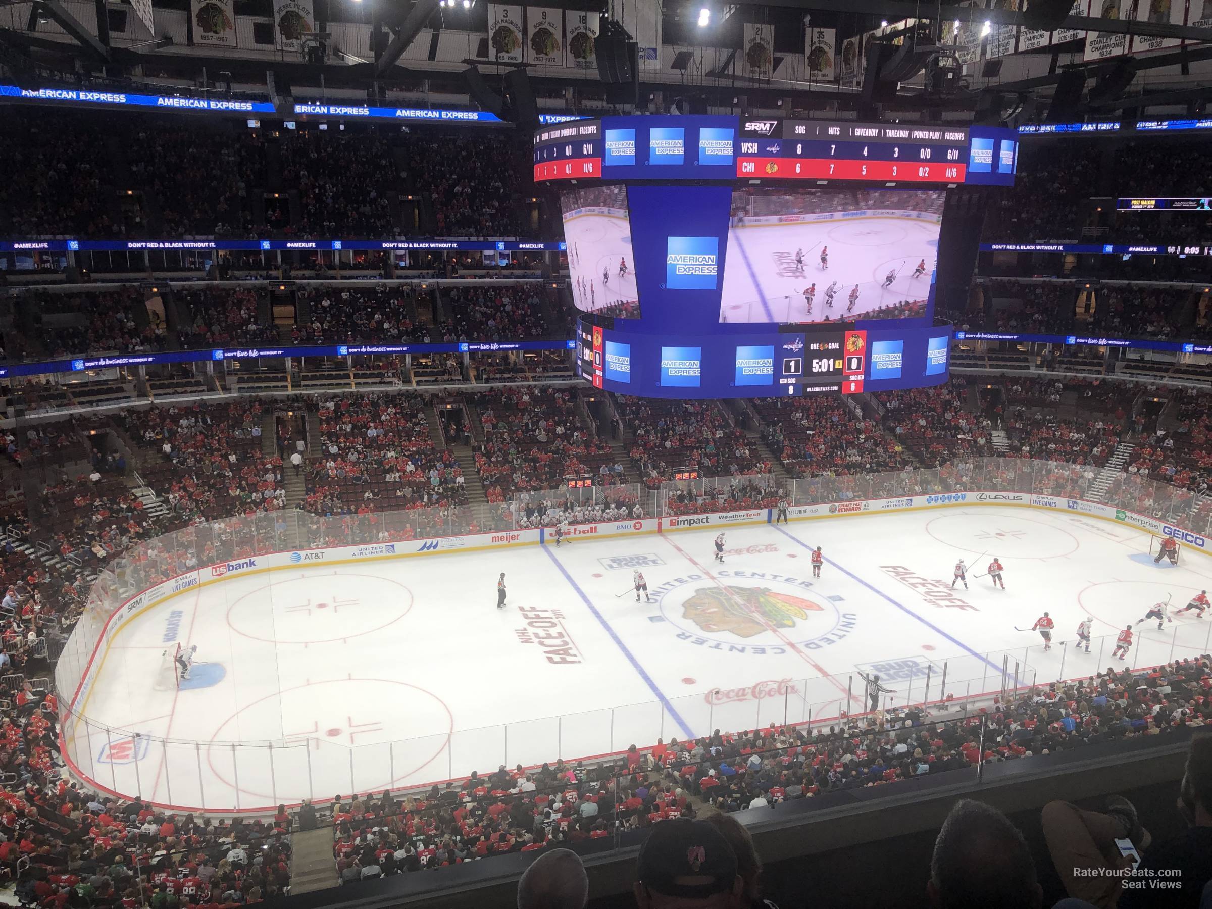 Section 319 at United Center - Chicago Blackhawks - RateYourSeats.com