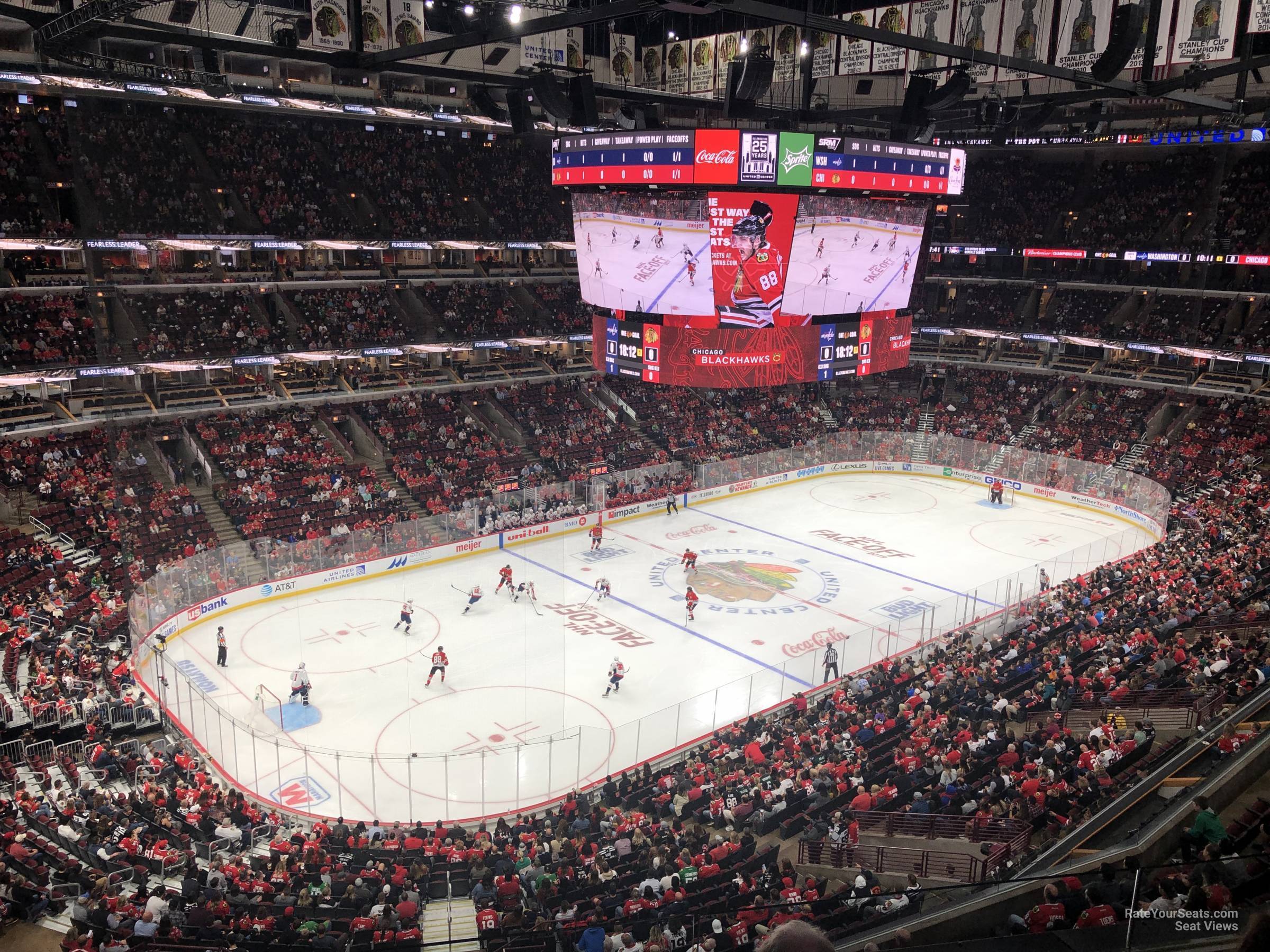 Section 321 at United Center - Chicago Blackhawks - RateYourSeats.com