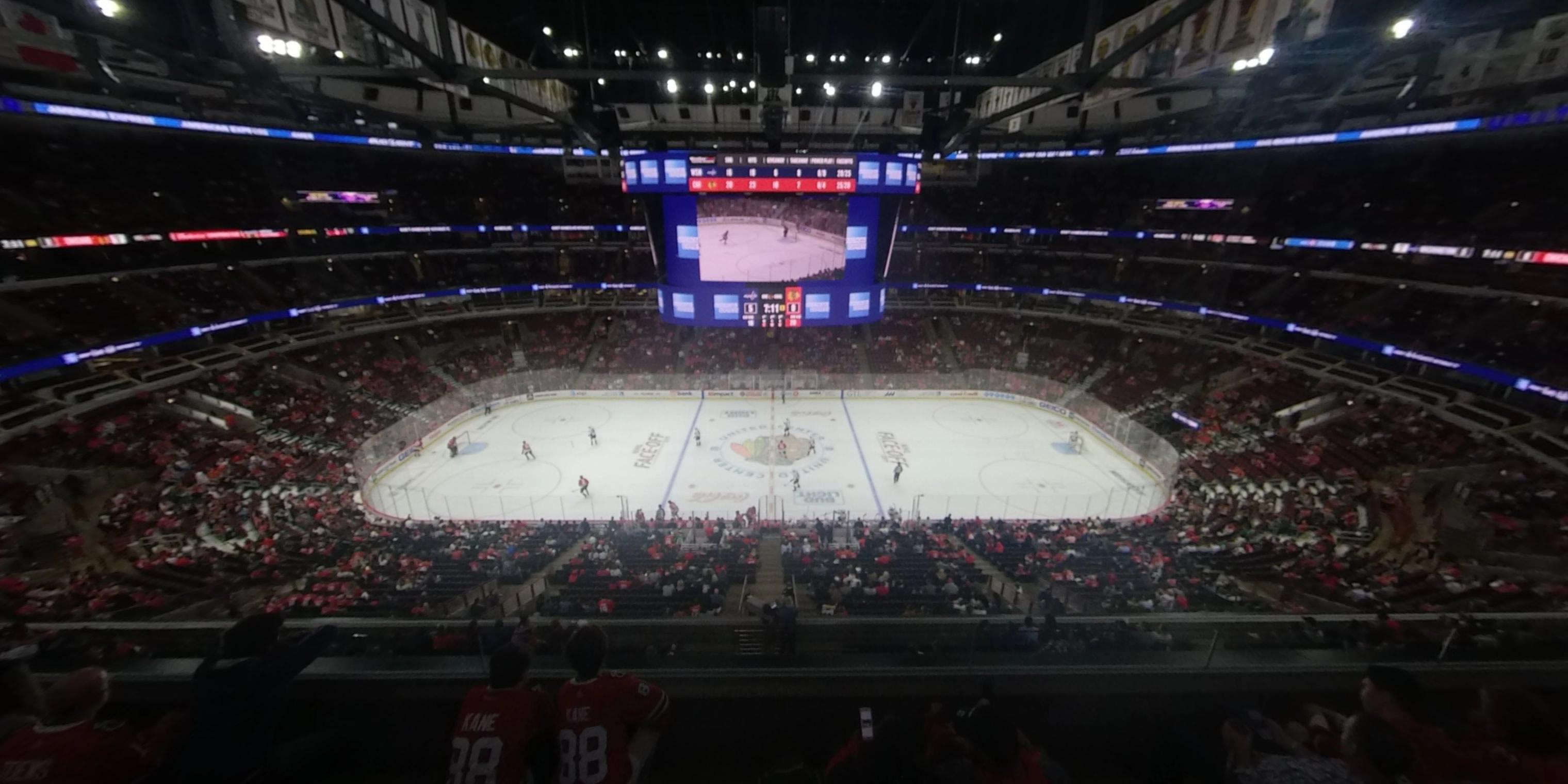 section 334 panoramic seat view  for hockey - united center