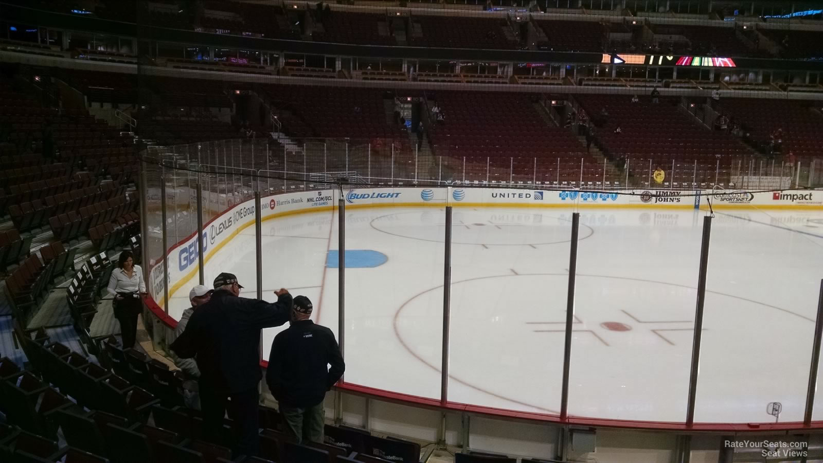 United Center Section 103 - Chicago Blackhawks - RateYourSeats.com