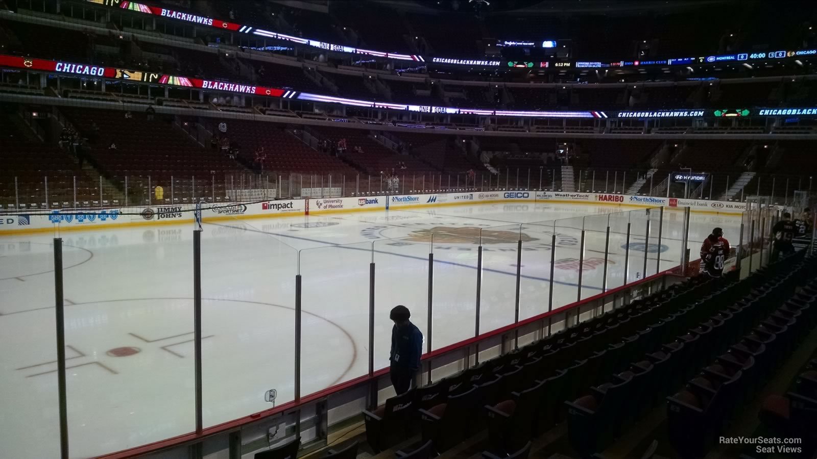 United Center Section 103 - Chicago Blackhawks - RateYourSeats.com