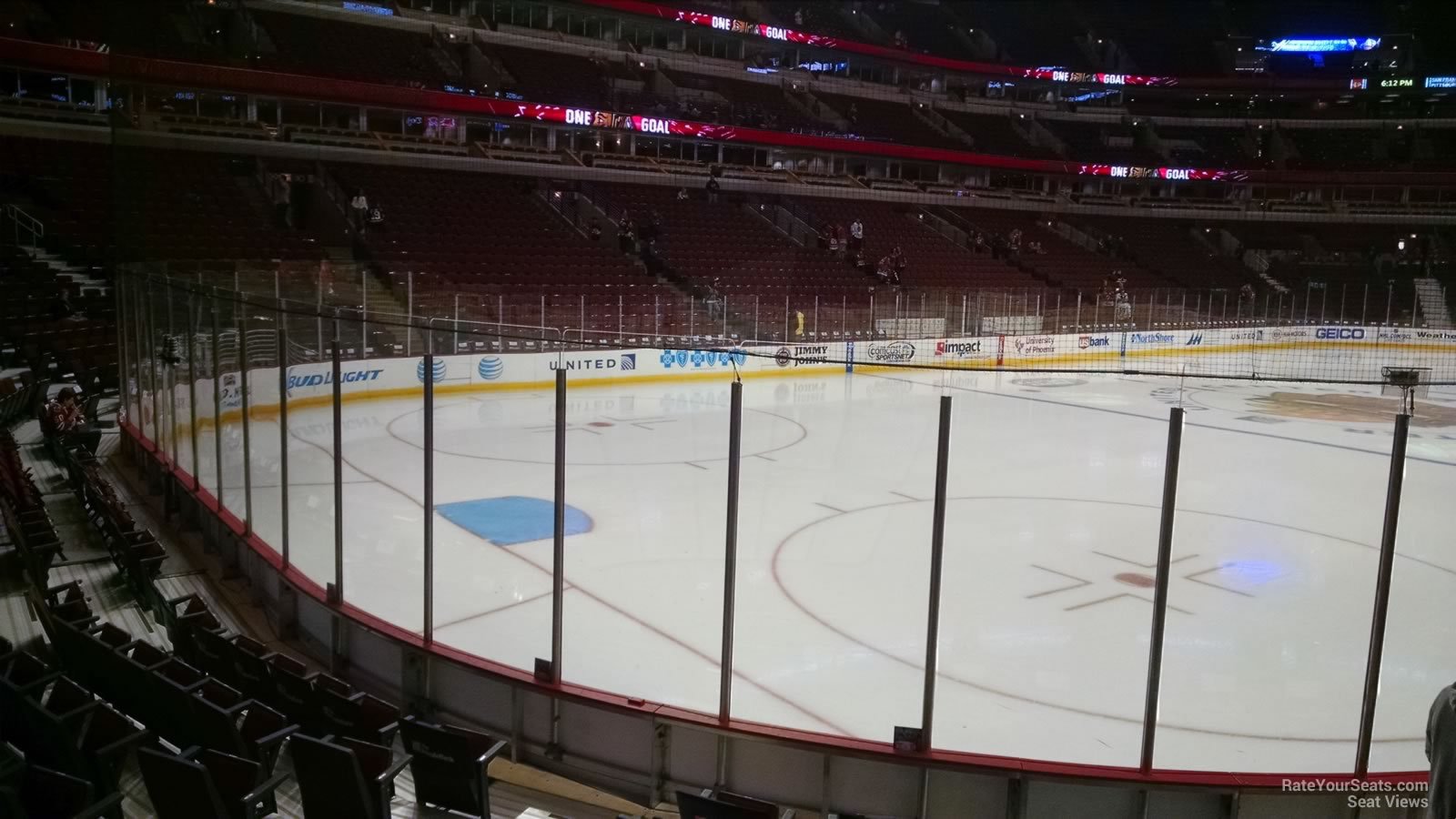 United Center Section 104 - Chicago Blackhawks - RateYourSeats.com