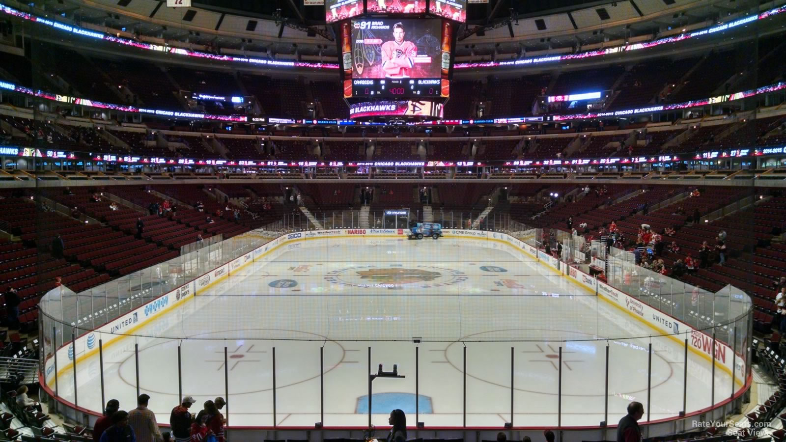 United Center Section 106 - Chicago Blackhawks - RateYourSeats.com