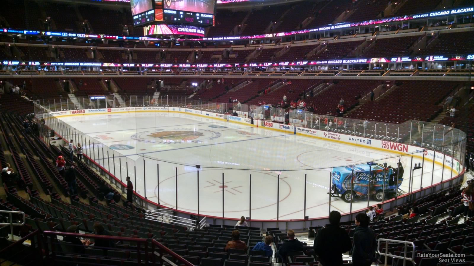 United Center Section 108 - Chicago Blackhawks - RateYourSeats.com