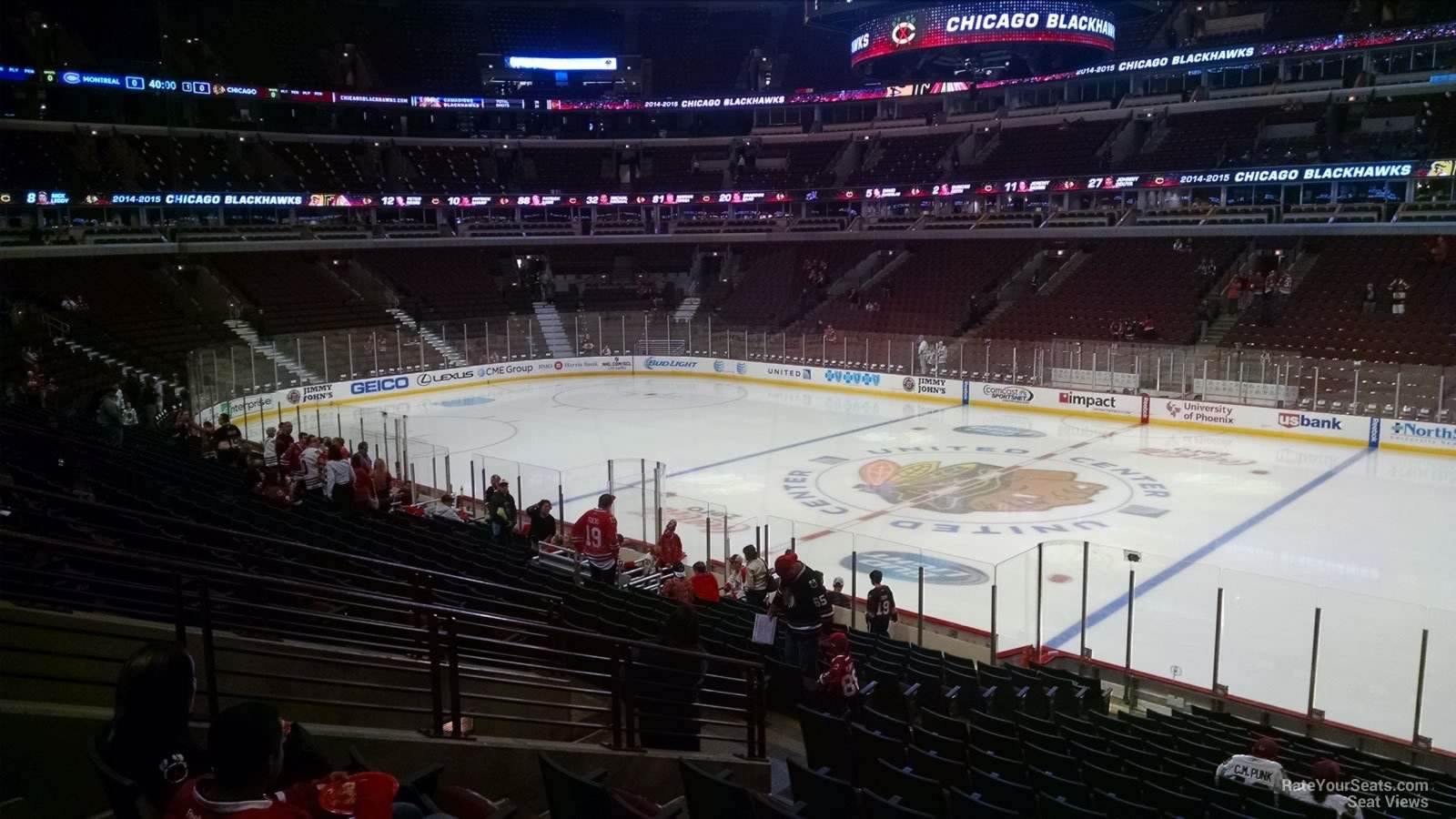 Section 121 at United Center - RateYourSeats.com