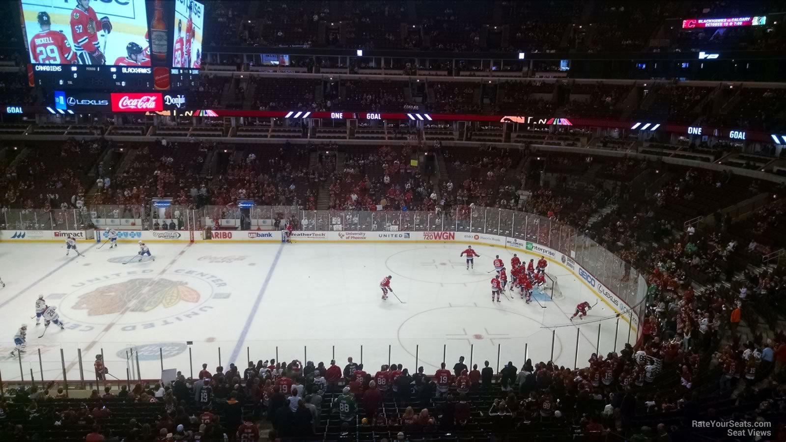 United Center Section 216 - Chicago Blackhawks - RateYourSeats.com