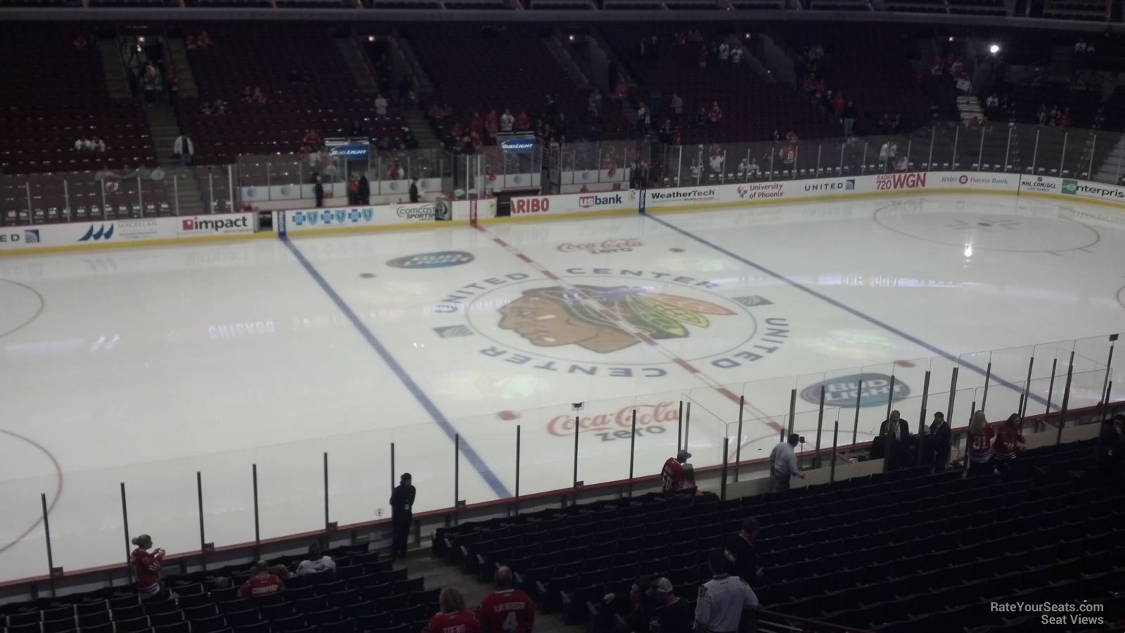 United Center Section 219 - Chicago Blackhawks - RateYourSeats.com