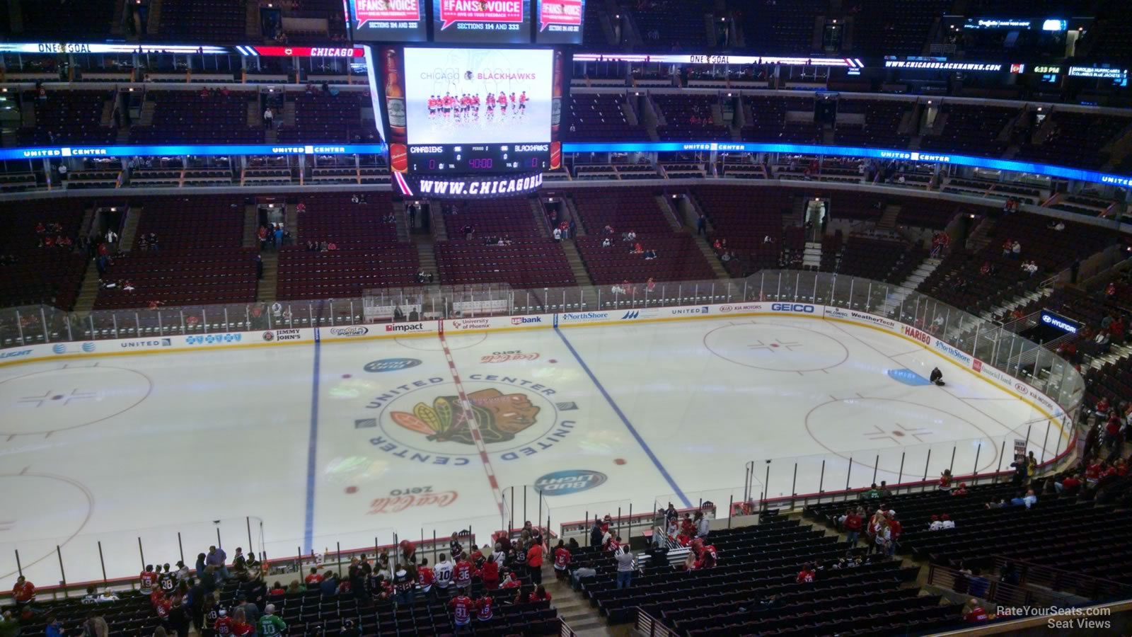 United Center Section 301 - Chicago Blackhawks - RateYourSeats.com